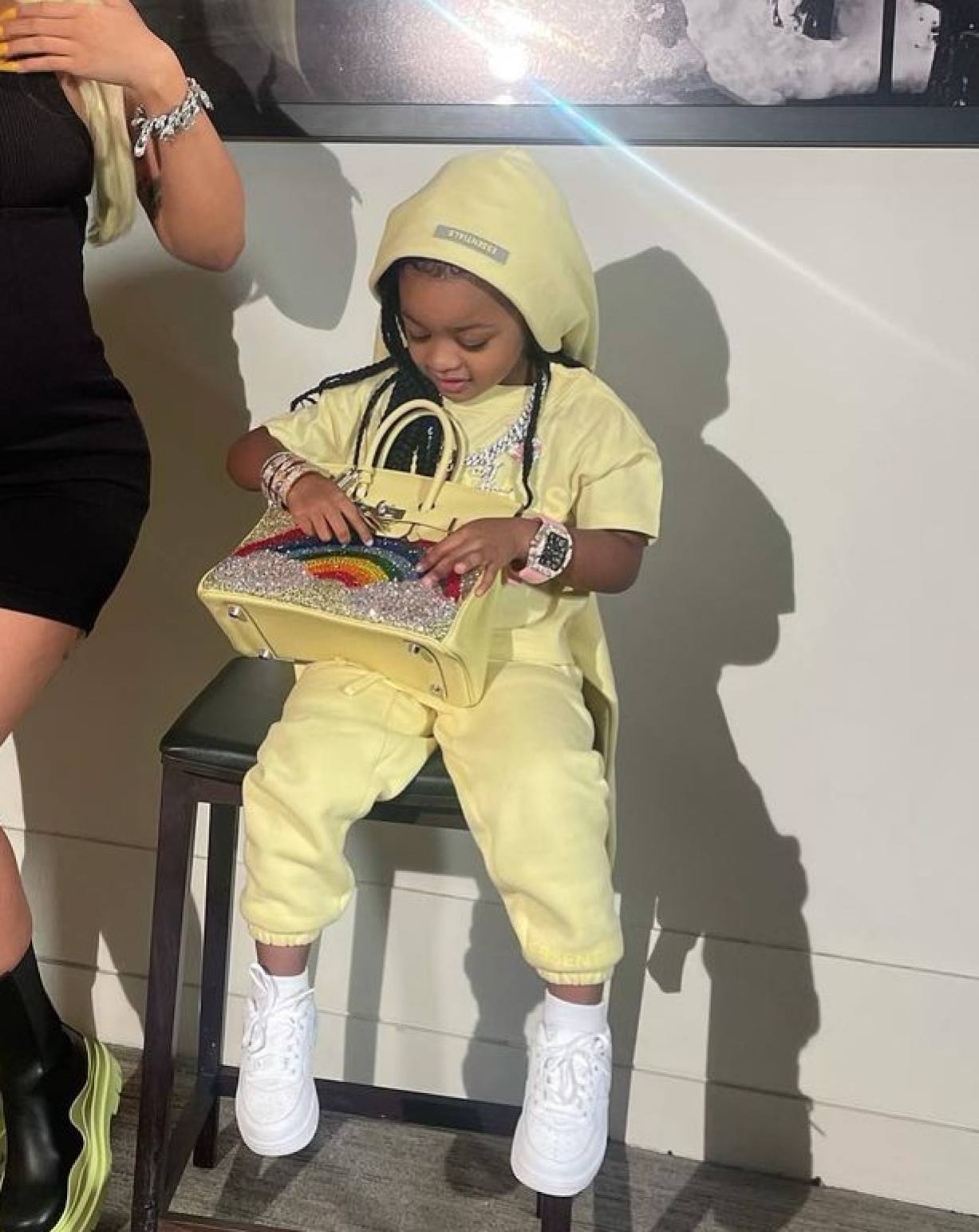 The fabulous life (and wardrobe) of Cardi B's daughter Kulture: from Dior  and Chanel shopping sprees with mum, to Swarovski-encrusted Hermès Birkins,  a Rolls-Royce car seat and her own Richard Mille