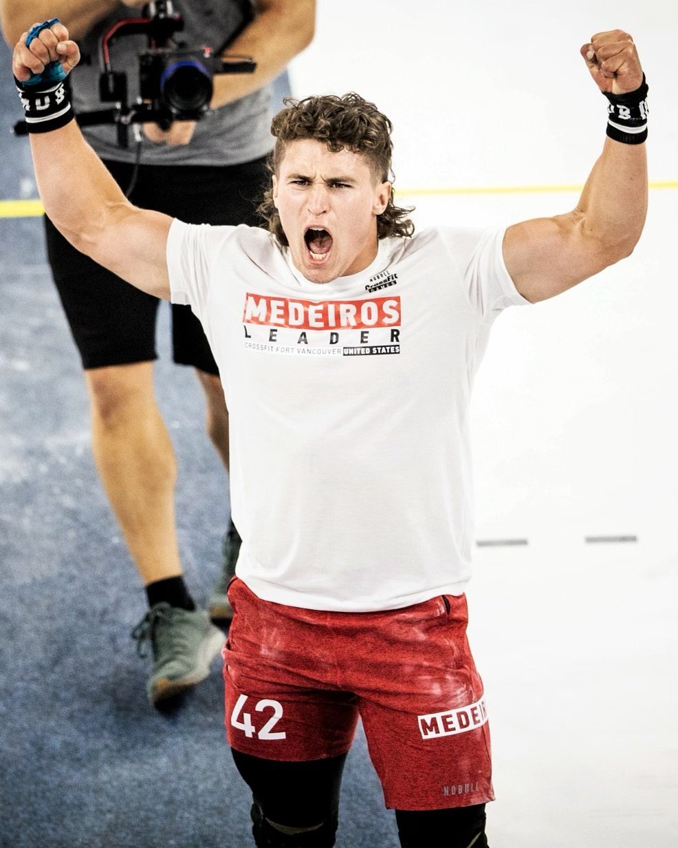 Justin Medeiros is the CrossFit Games defending champion. Photo: CrossFit Games