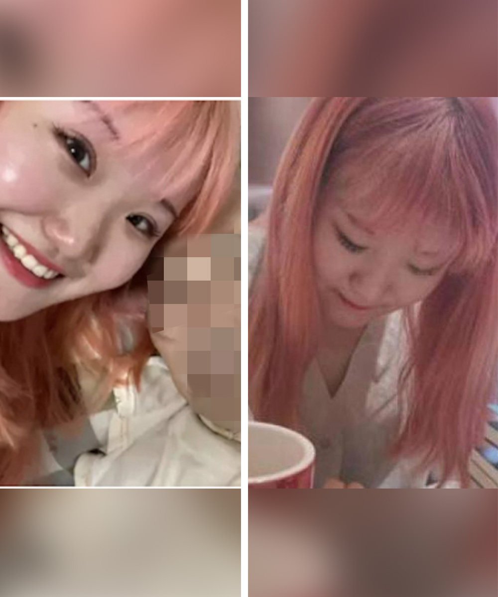 A woman in China said she will try to take legal action against people who abused her online for her pink hair. Photo: SCMP composite