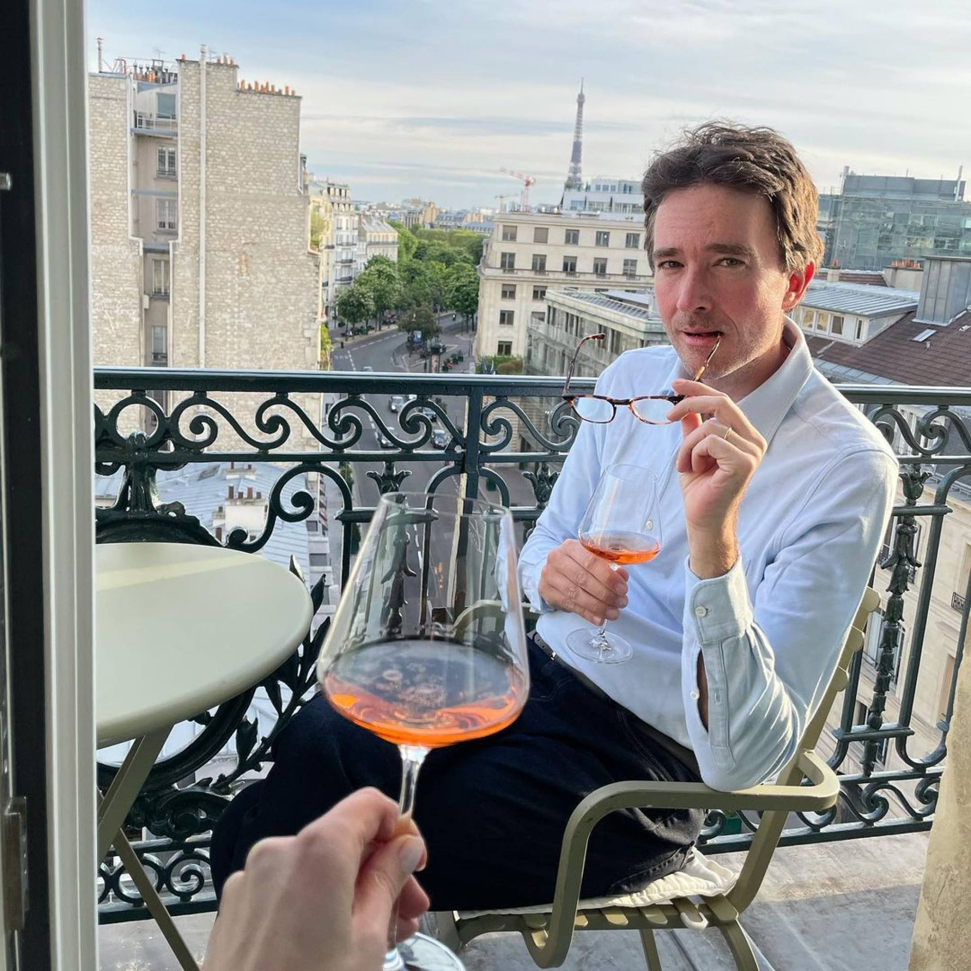 Antoine Arnault , son of Bernard Arnault CEO of LVMH, at a poker tournament.