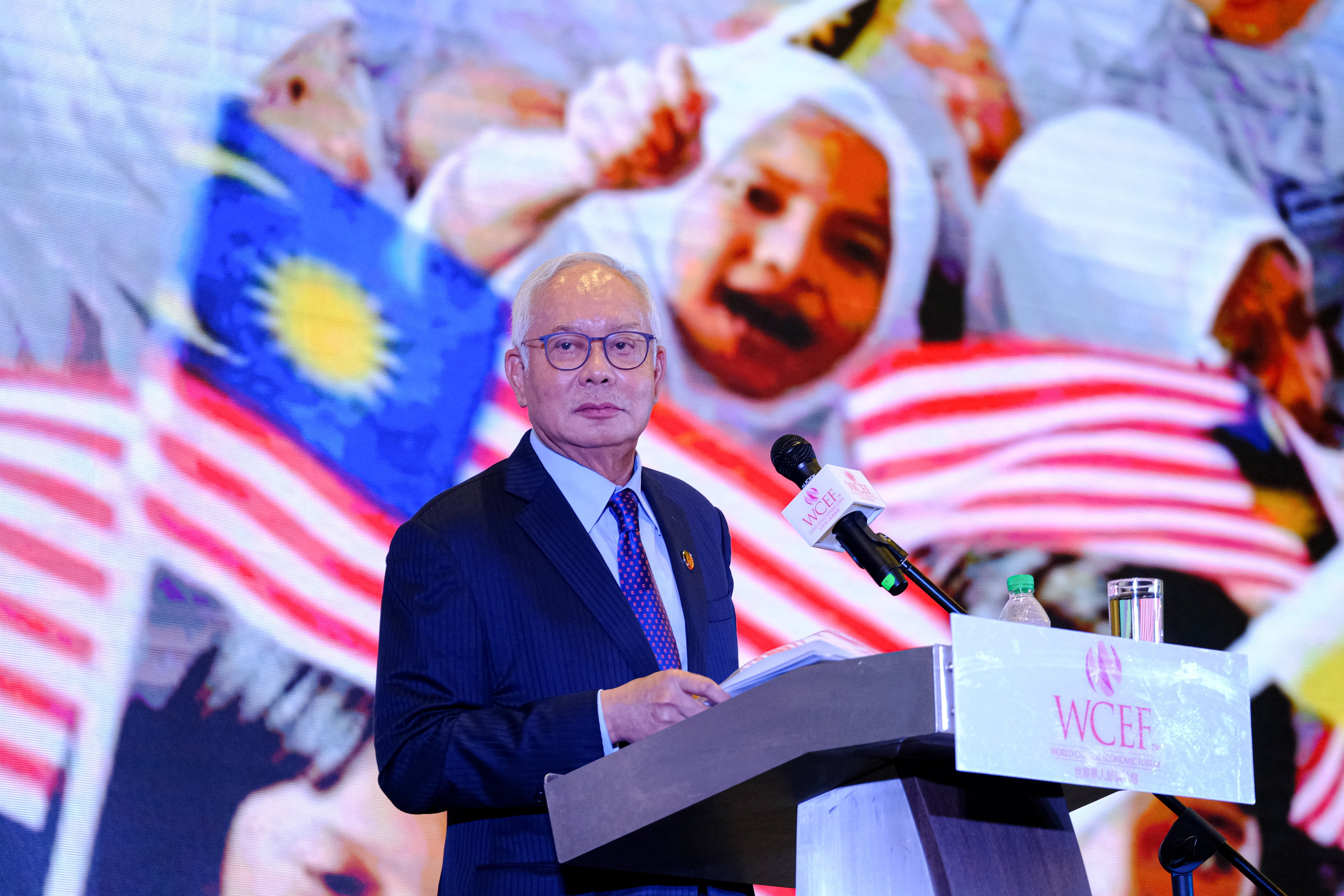 During Najib Razak’s nine years in power, he signed multiple multibillion-dollar infrastructure deals with China-backed firms. File photo: Bloomberg