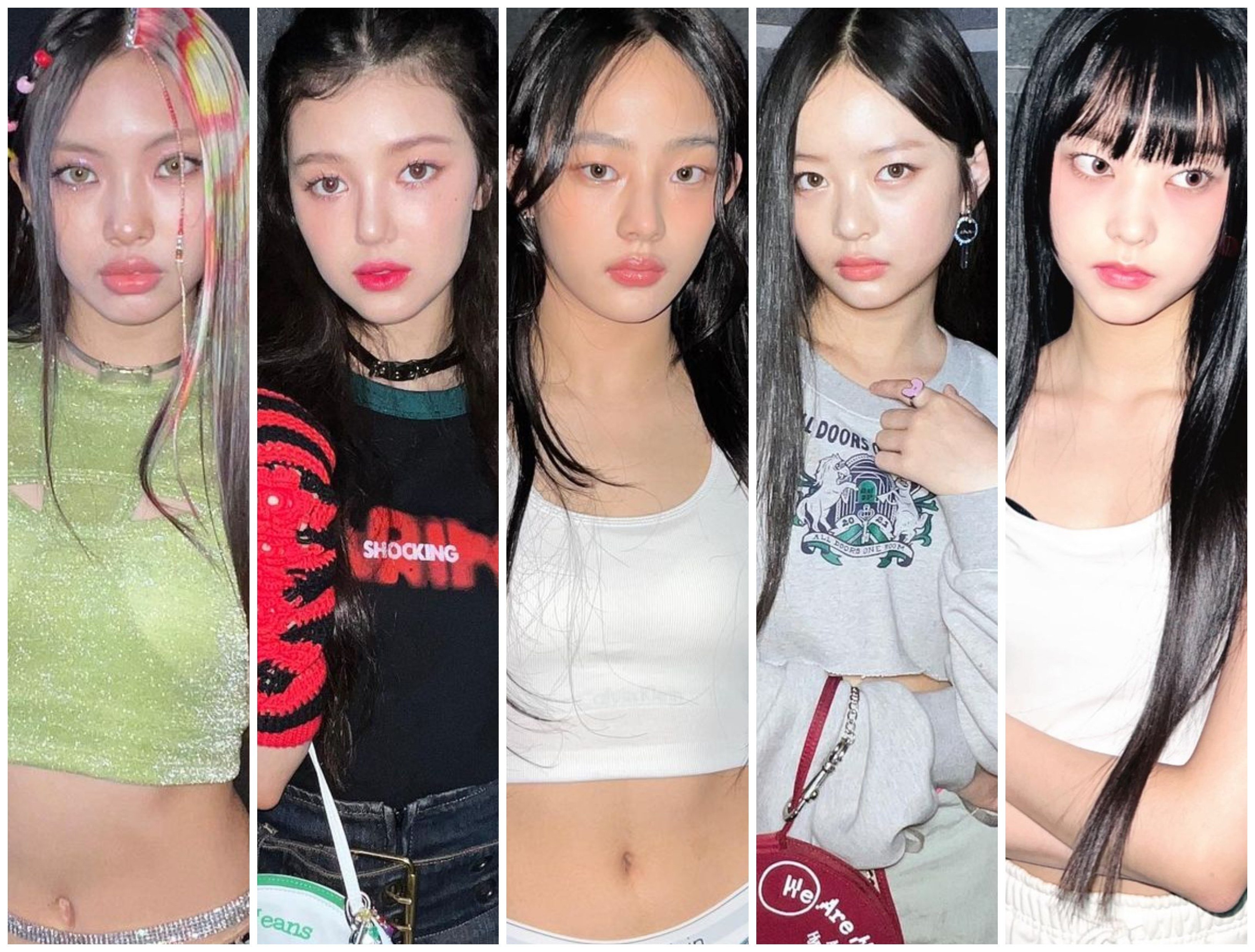Will NewJeans’ members Hyein, Danielle, Minji, Hanni and Haerin hit the big time like their idols BTS? Photos: @newjeans_official/Instagram