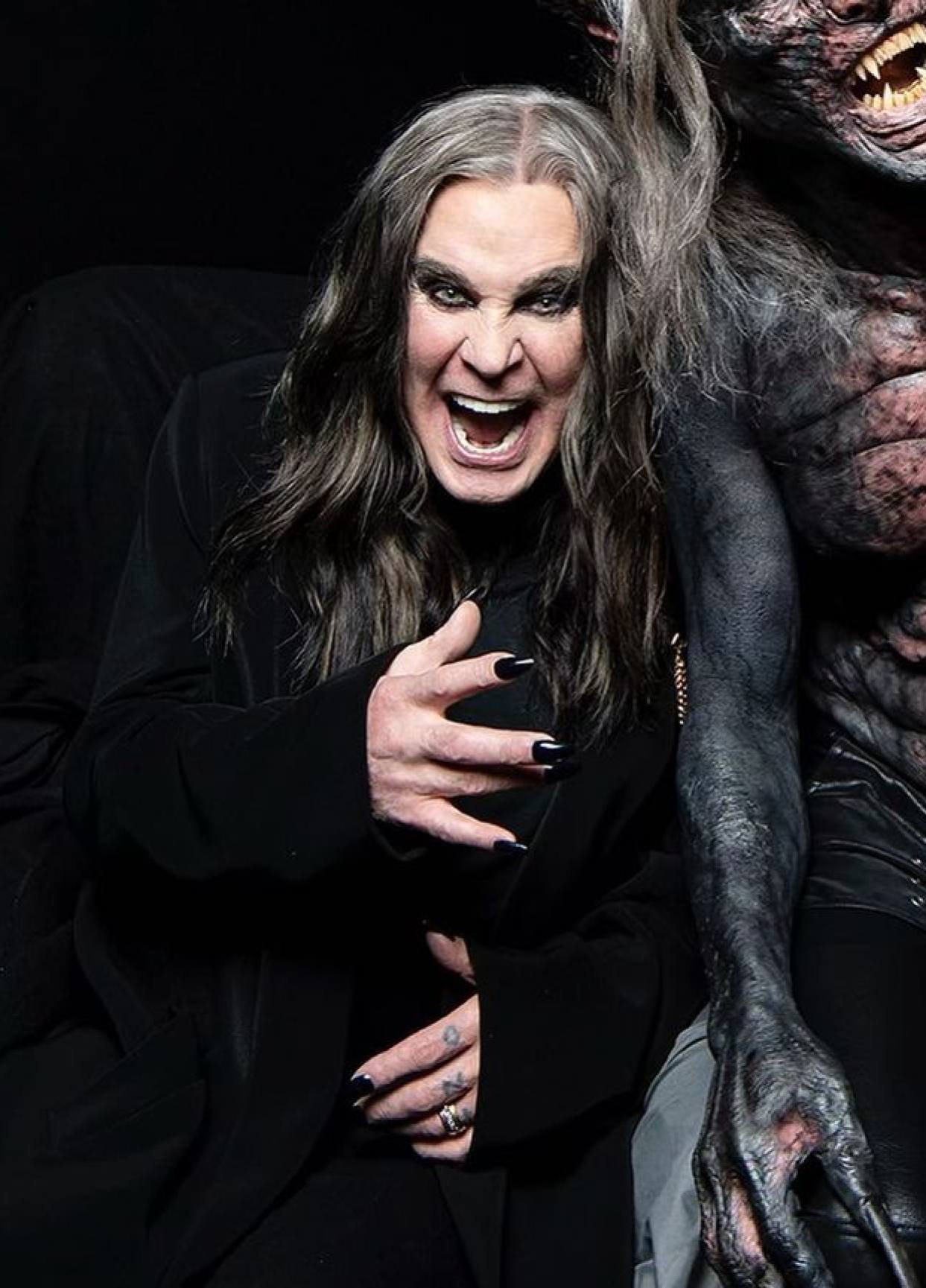 Back from the dead: Ozzy Osbourne clearly loves touring more than he thought. Photo: @ozzyosbourne/Instagram