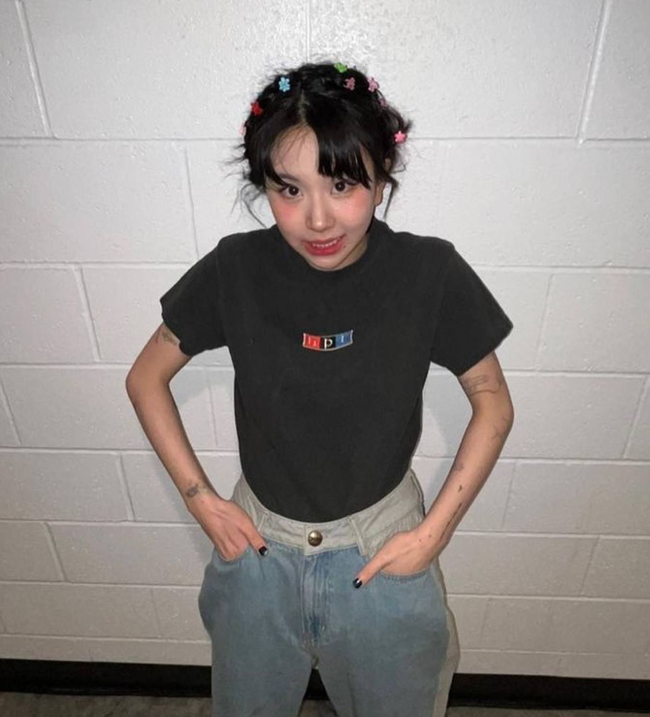 Twice’s Chaeyoung. Photo: @chaeyo.0/Instagram