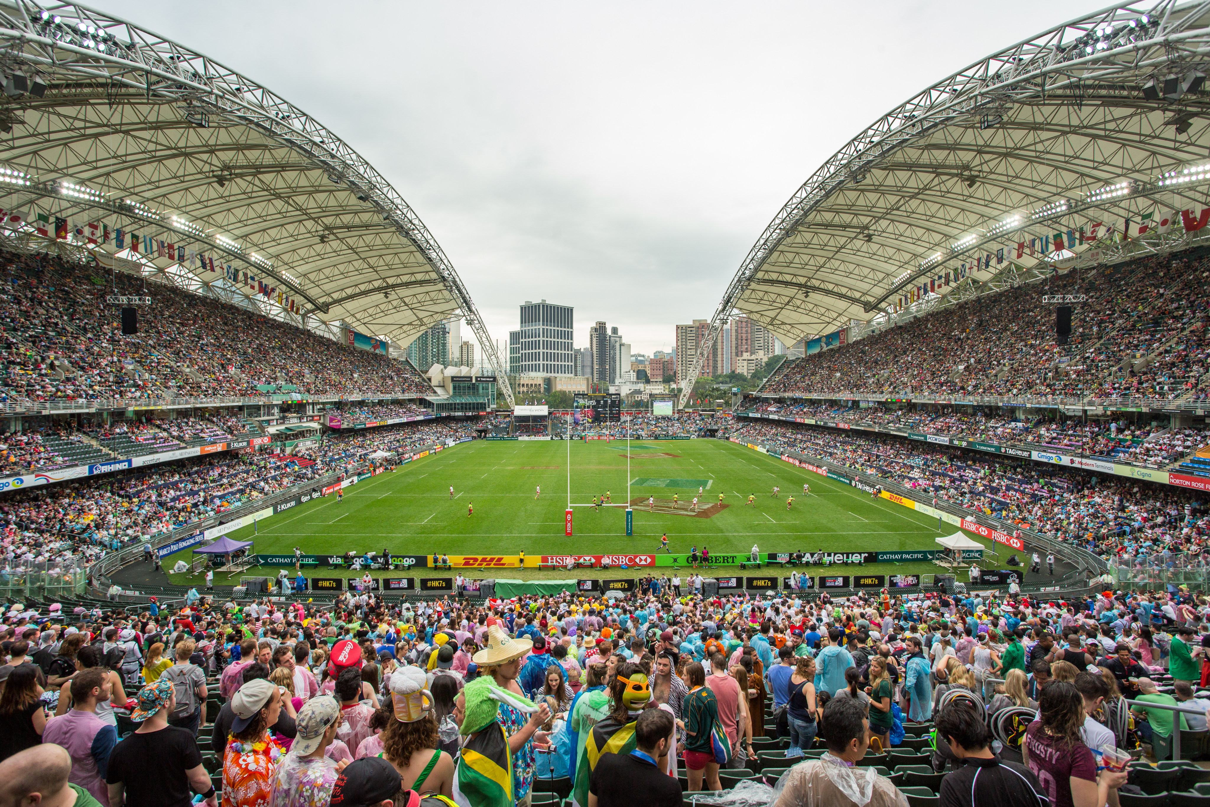 The Hong Kong Sevens will return in November, although spectator numbers are expected to be limited. Photo: Handout