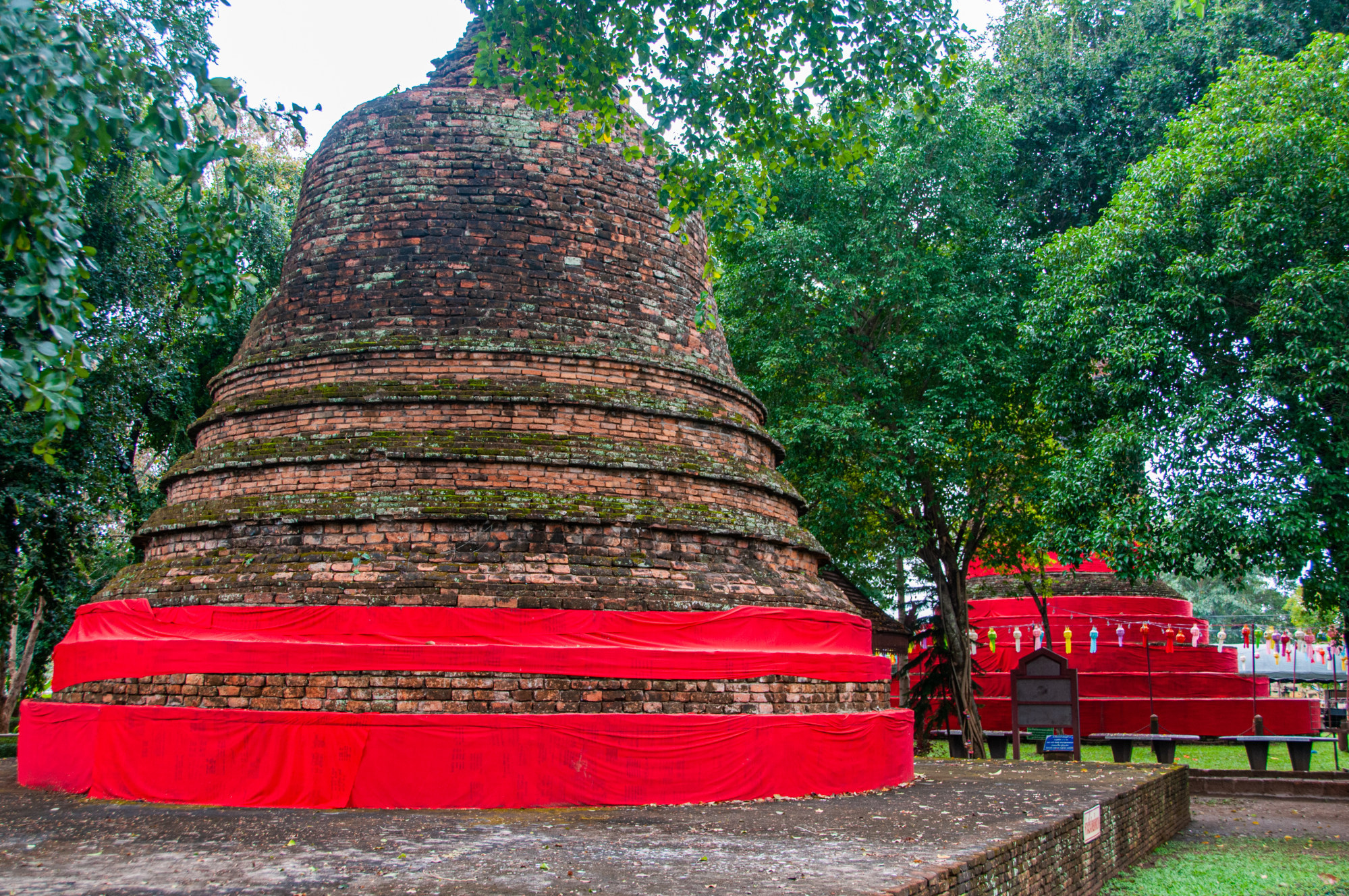 The Ku Ma and Ku Chang stupas are perhaps Lamphun’s quirkiest. Photo: Ron Emmons