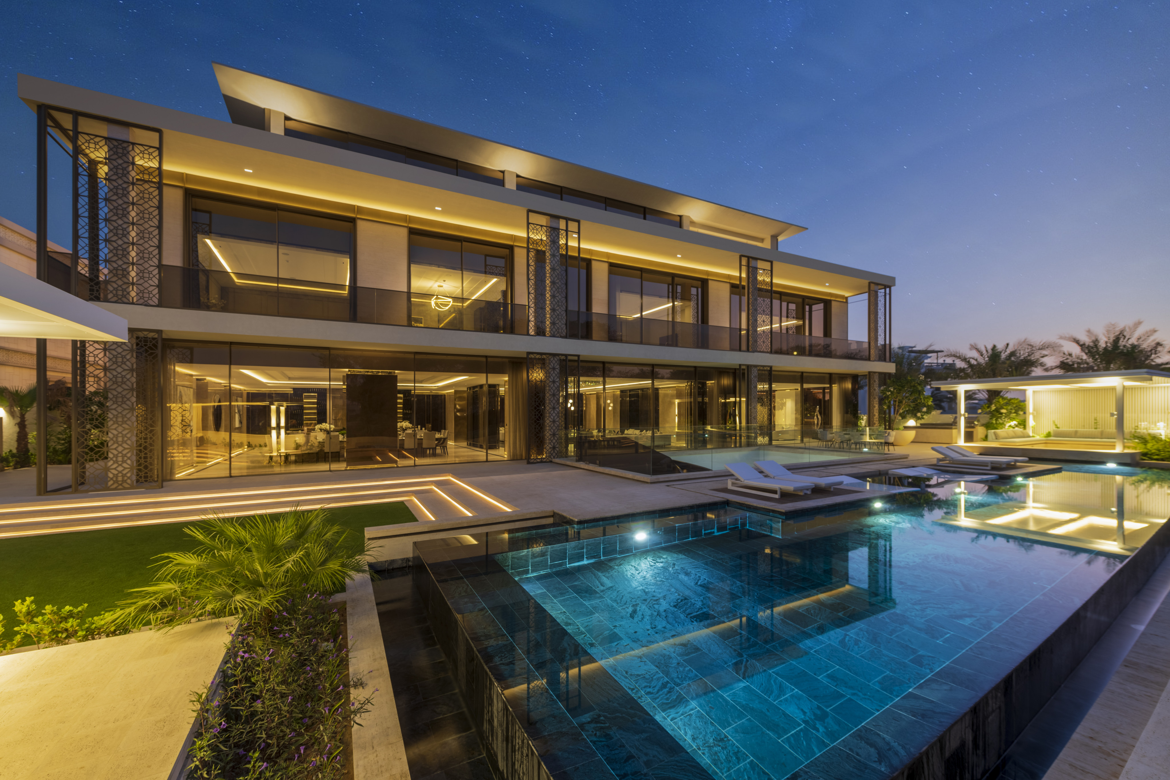 A luxury villa in Emirates Hills, UAE. Photo: Knight Frank