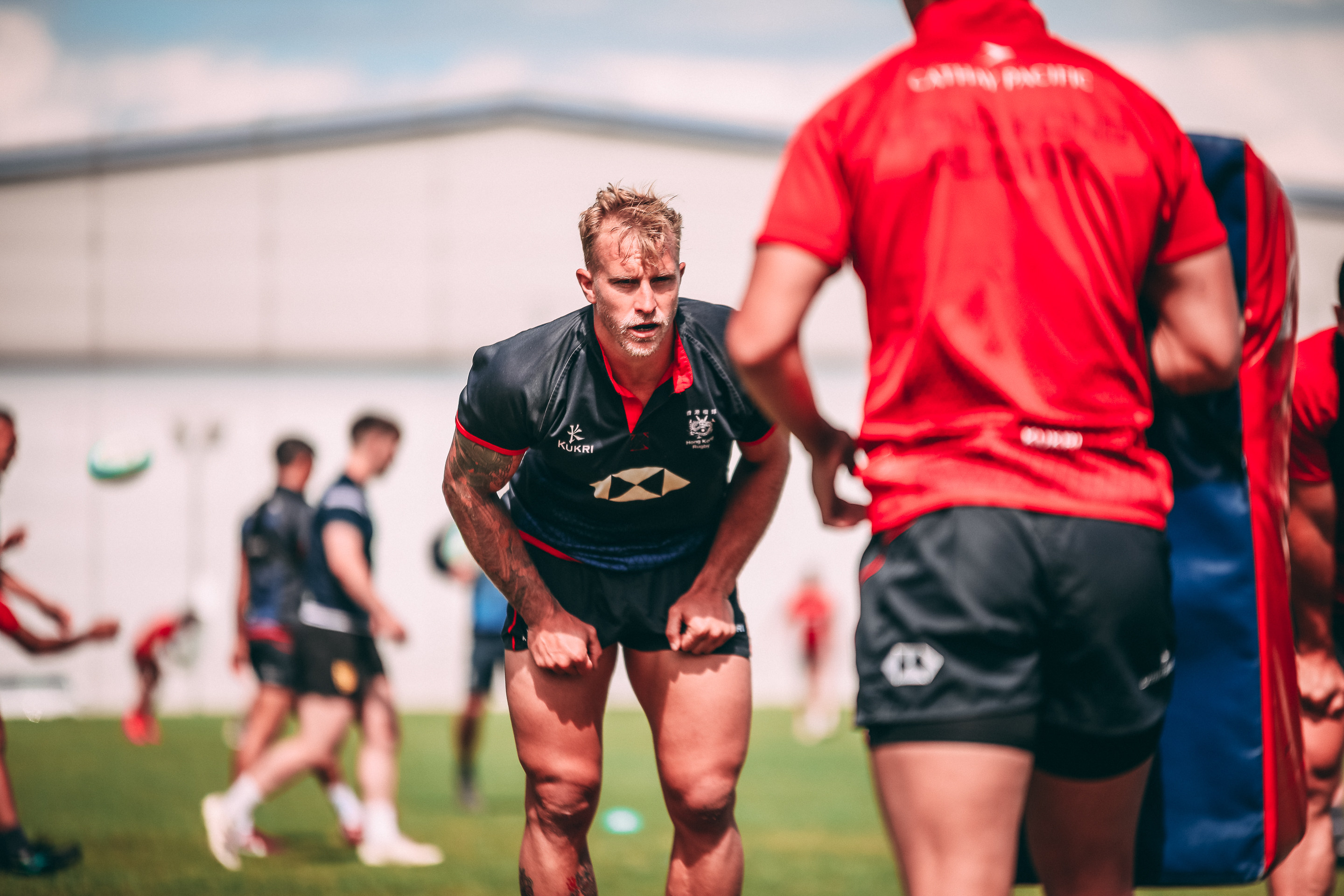 Hong Kong captain Max Woodward is ready for battle. Photo: HKRU