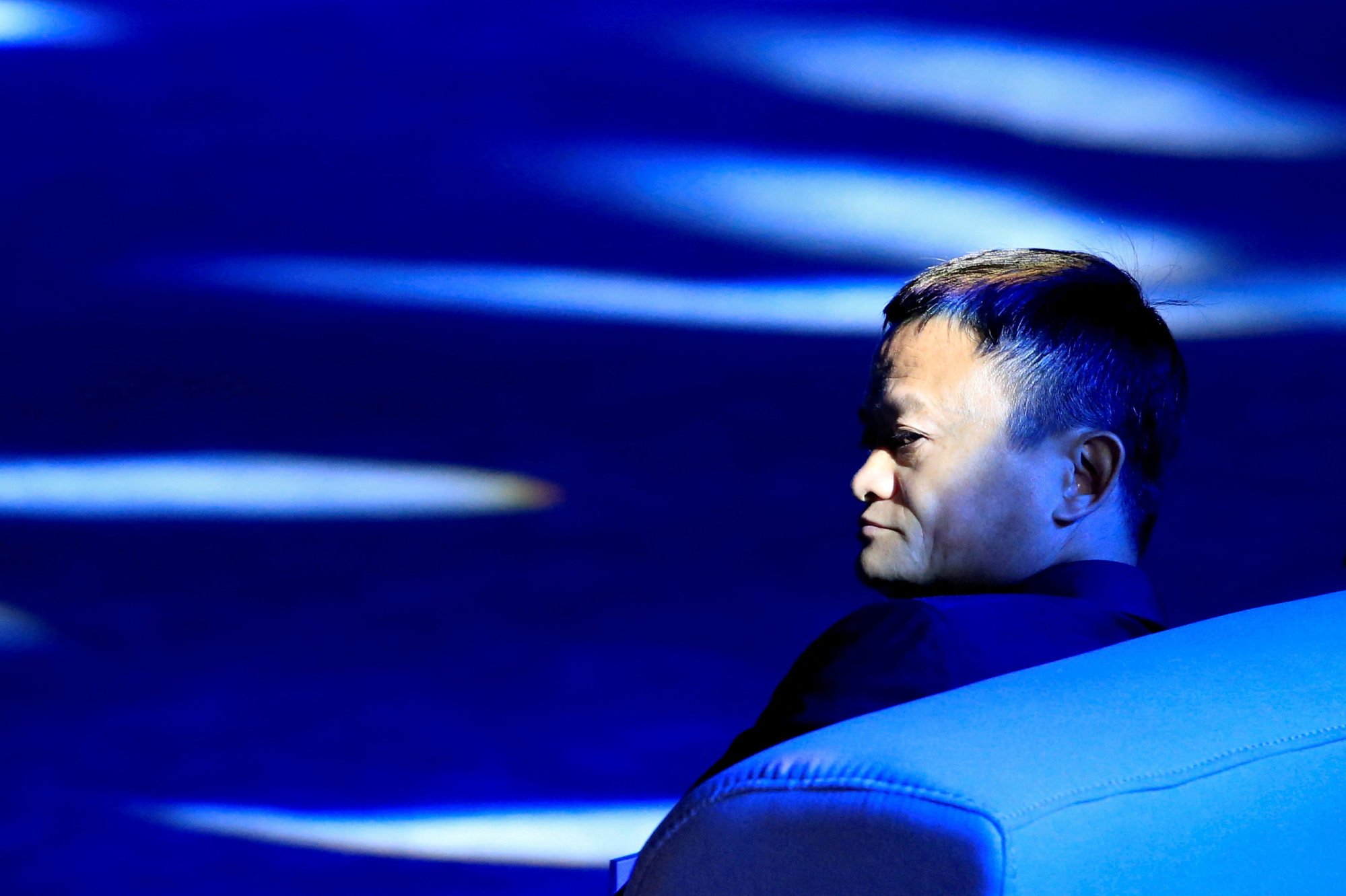 Alibaba founder Jack Ma attends the World Artificial Intelligence Conference (WAIC) in Shanghai, in this file photo dated September 17, 2018. Photo: Reuters
