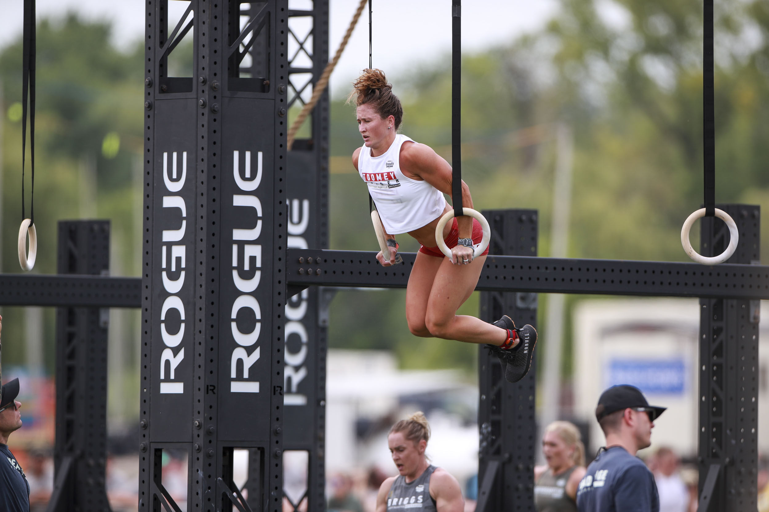 Tia-Clair Toomey is set to make history if she wins her sixth Fittest on Earth title. Photo: CrossFit Games