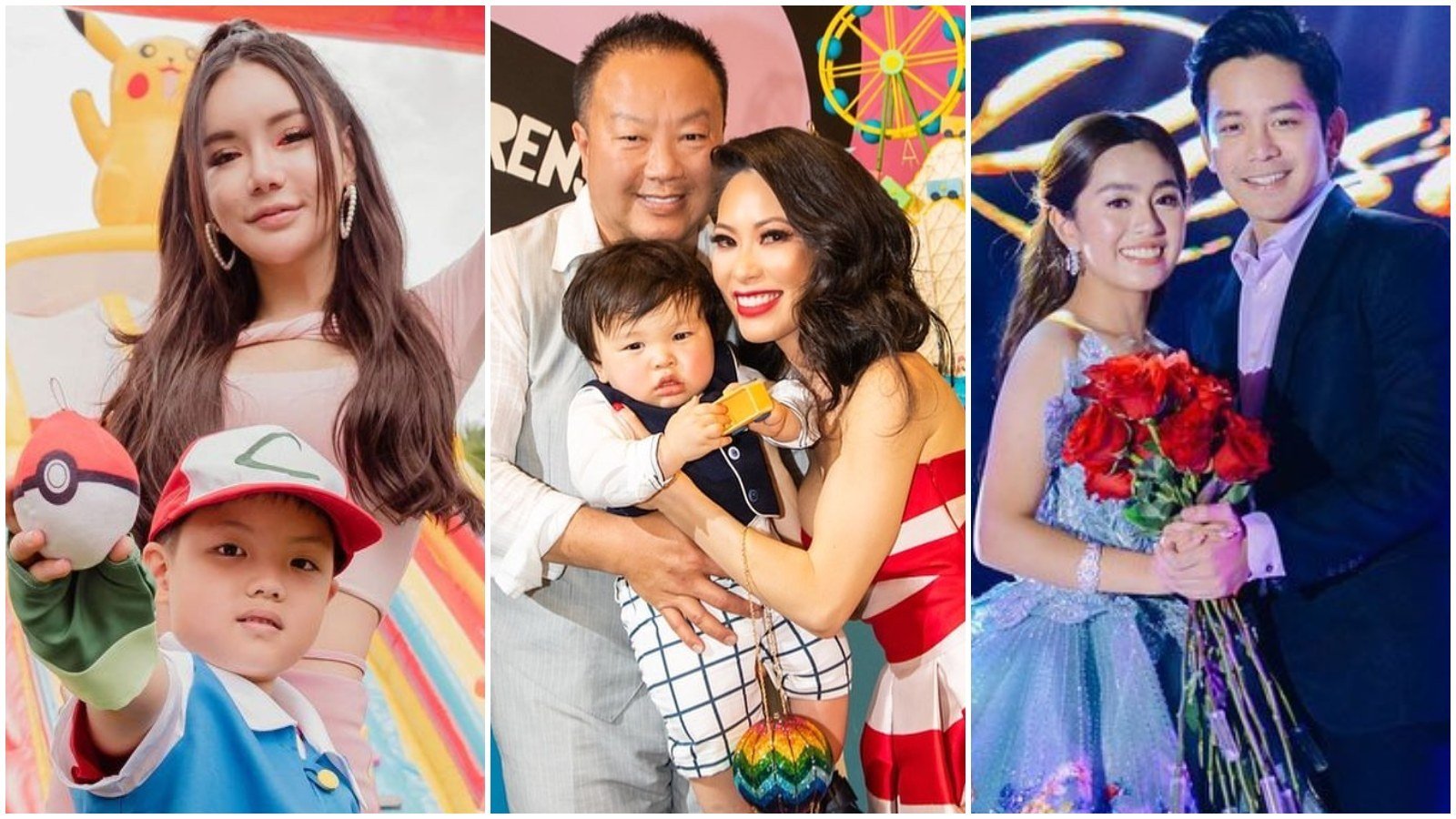 Kim Lim, Christine Chiu and Christine Lim all threw epic birthday parties for themselves or their loved ones. Photos: @drchiubhps @limmchristine @theweddingatelier.co/ all Instagram