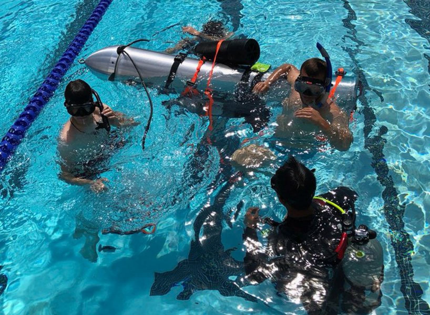 Elon Musk’s SpaceX created a mini submarine to help in the celebrated rescue of a youth football team trapped in a cave in Thailand in 2018. Photo: @designboom/Twitter