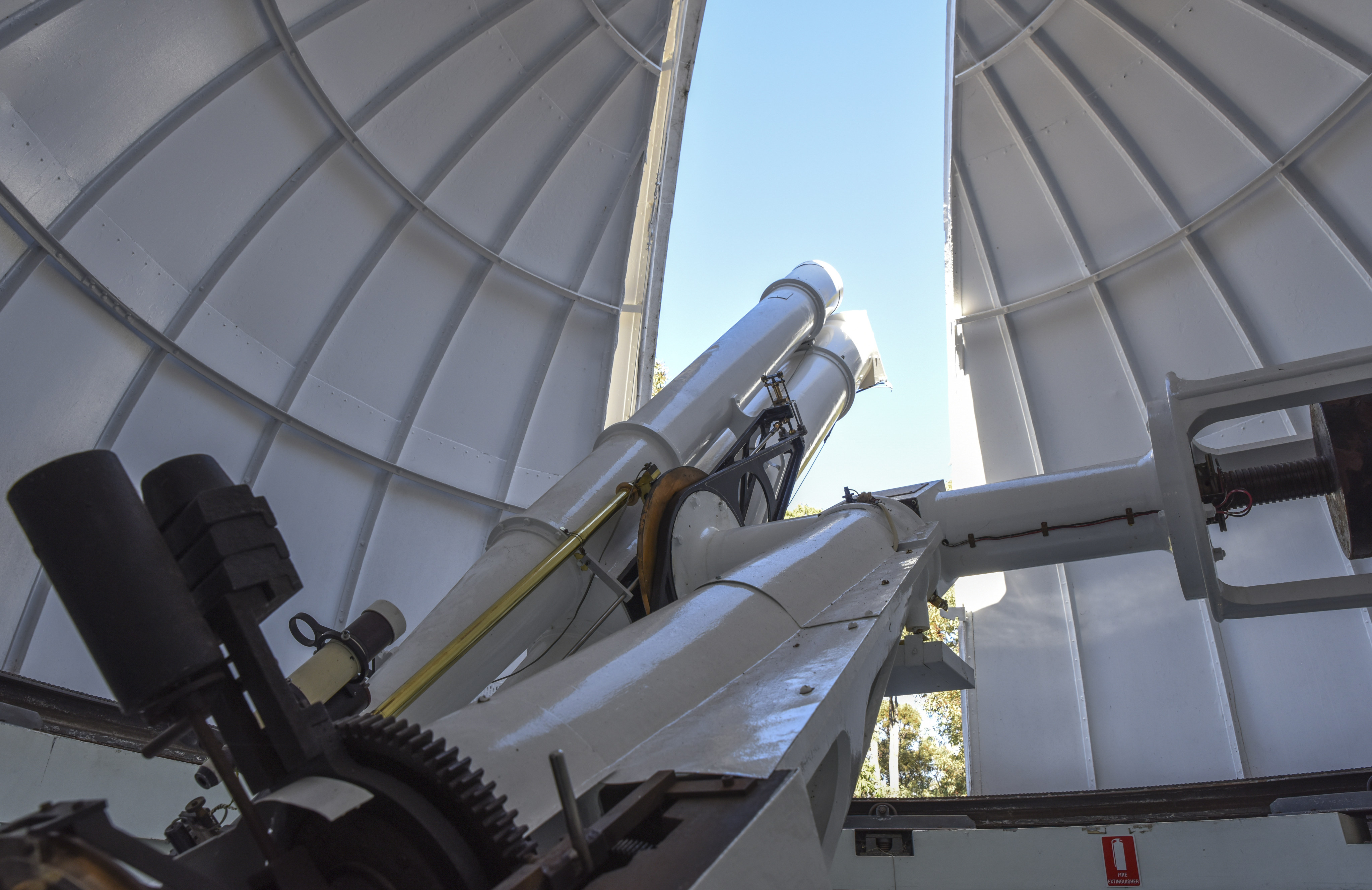 A space telescope at Perth Observatory in Western Australia. Photo: Ronan O’Connell