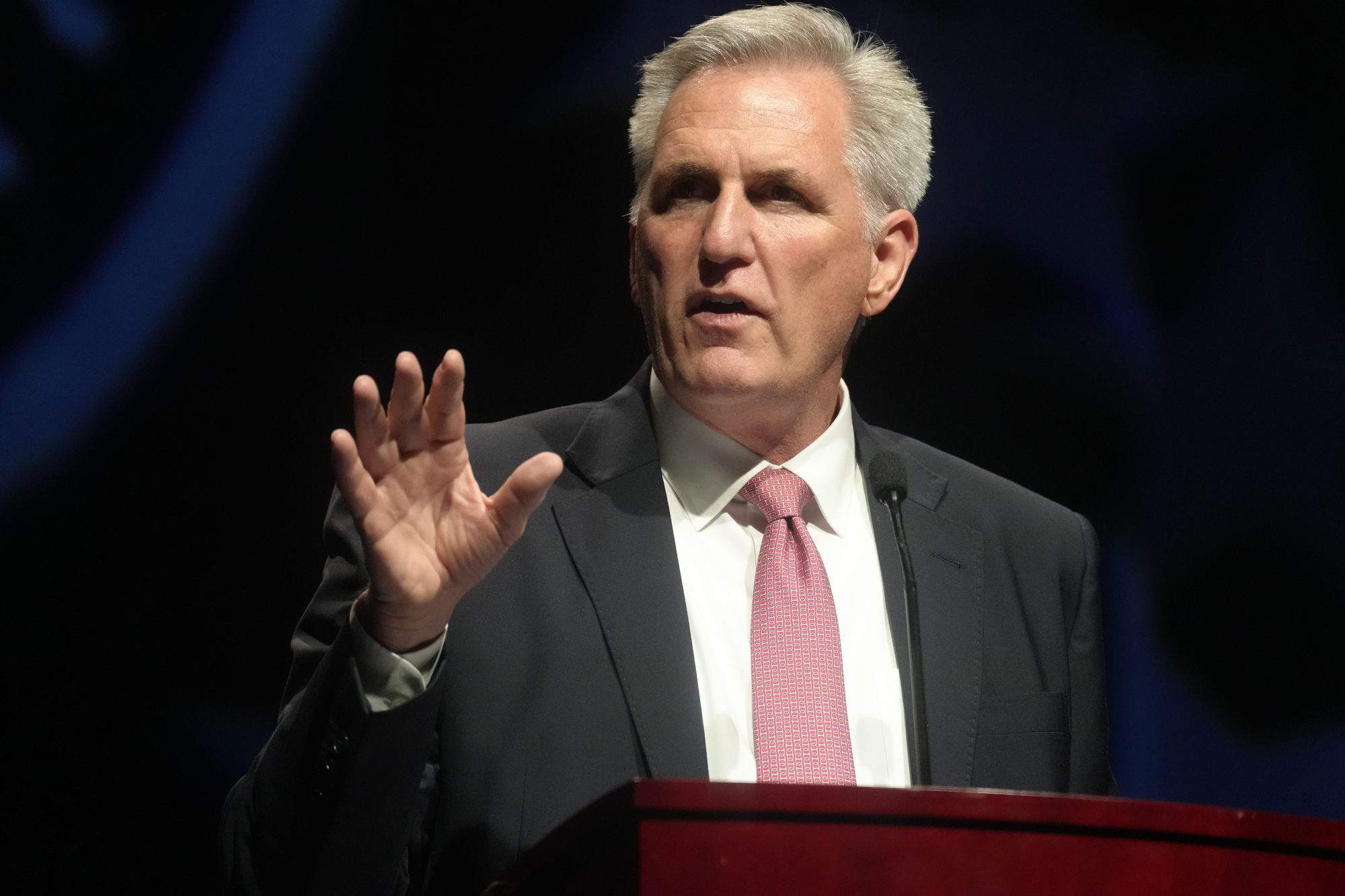 Should he become House speaker, Representative Kevin McCarthy, a California Republican, said that he would “love” to visit Taiwan. Photo: AP