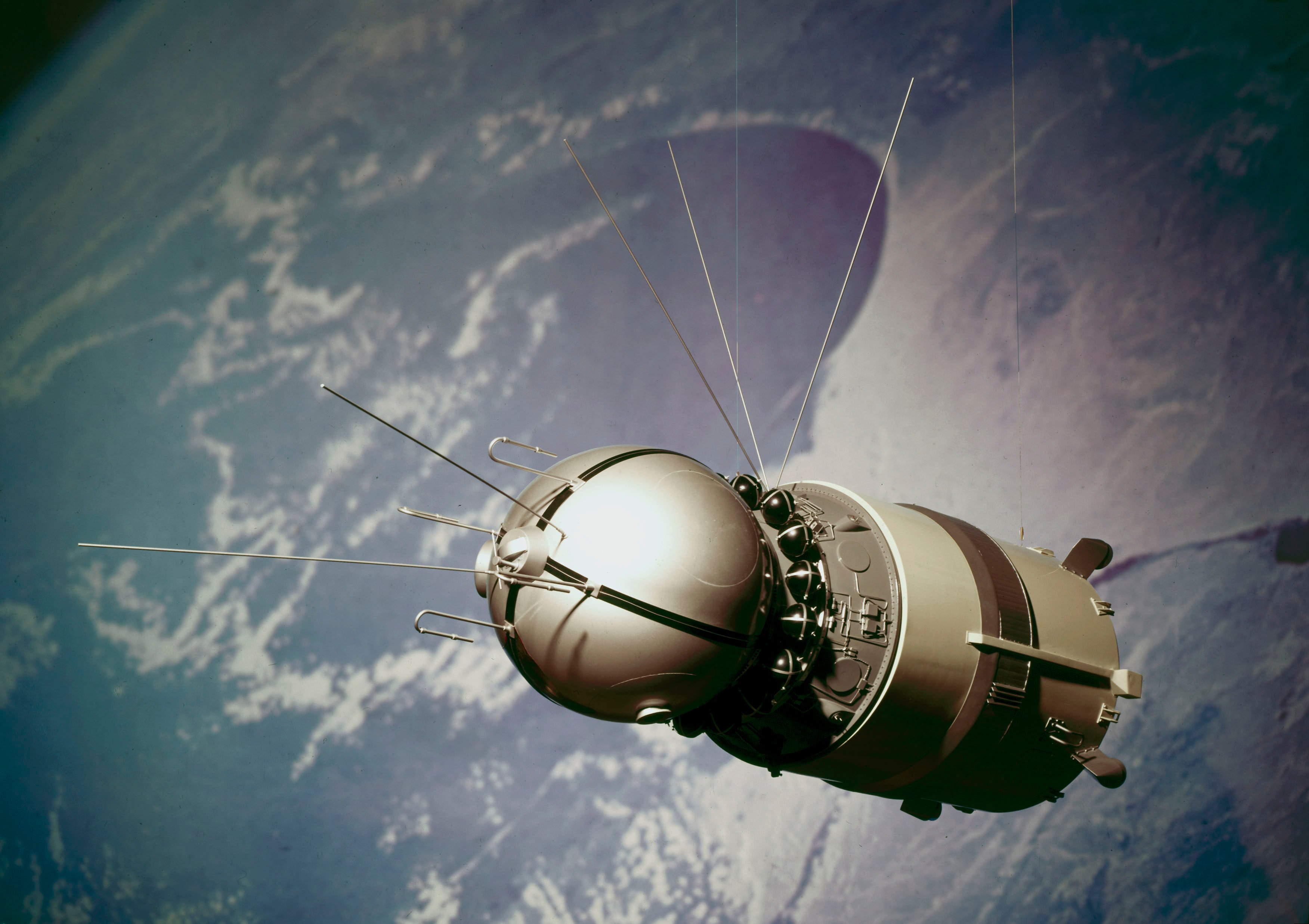 The Cold War spy satellite race between the US and the USSR gave each ...