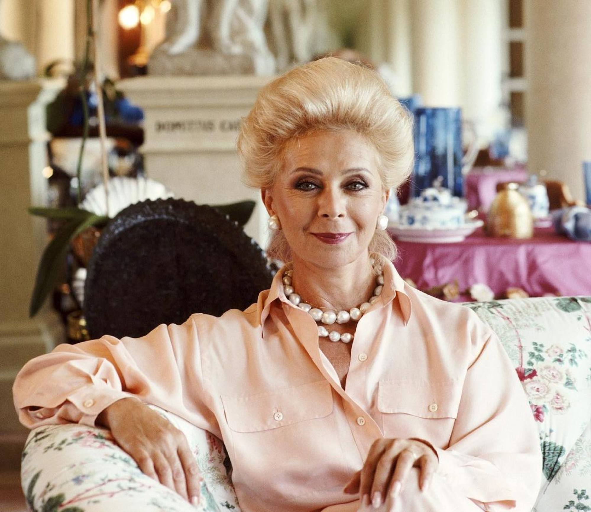 Lily Safra. Photo: @lepiuaffascinantidimilano/Instagram