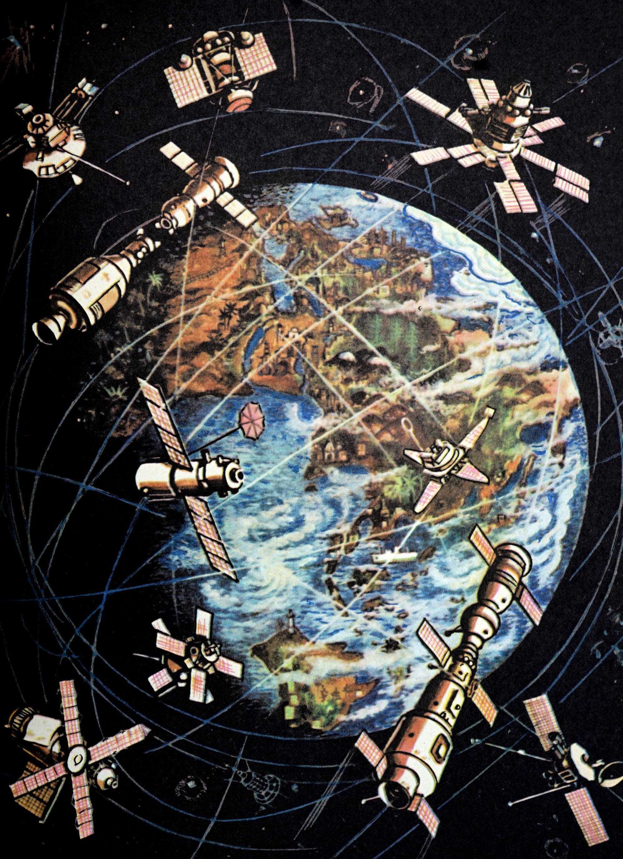 The Cold War spy satellite race between the US and the USSR gave each ...