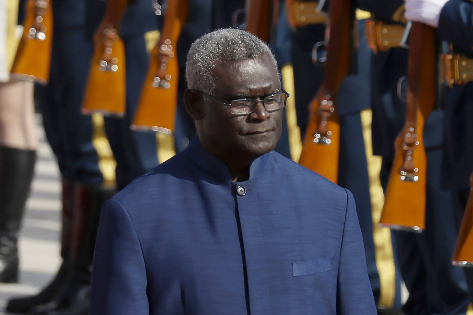 Solomon Islands Prime Minister Manasseh Sogavare has moved to censor the public broadcaster and threatened other media, appearing to echo China’s authoritarian style of governance. Photo: AP