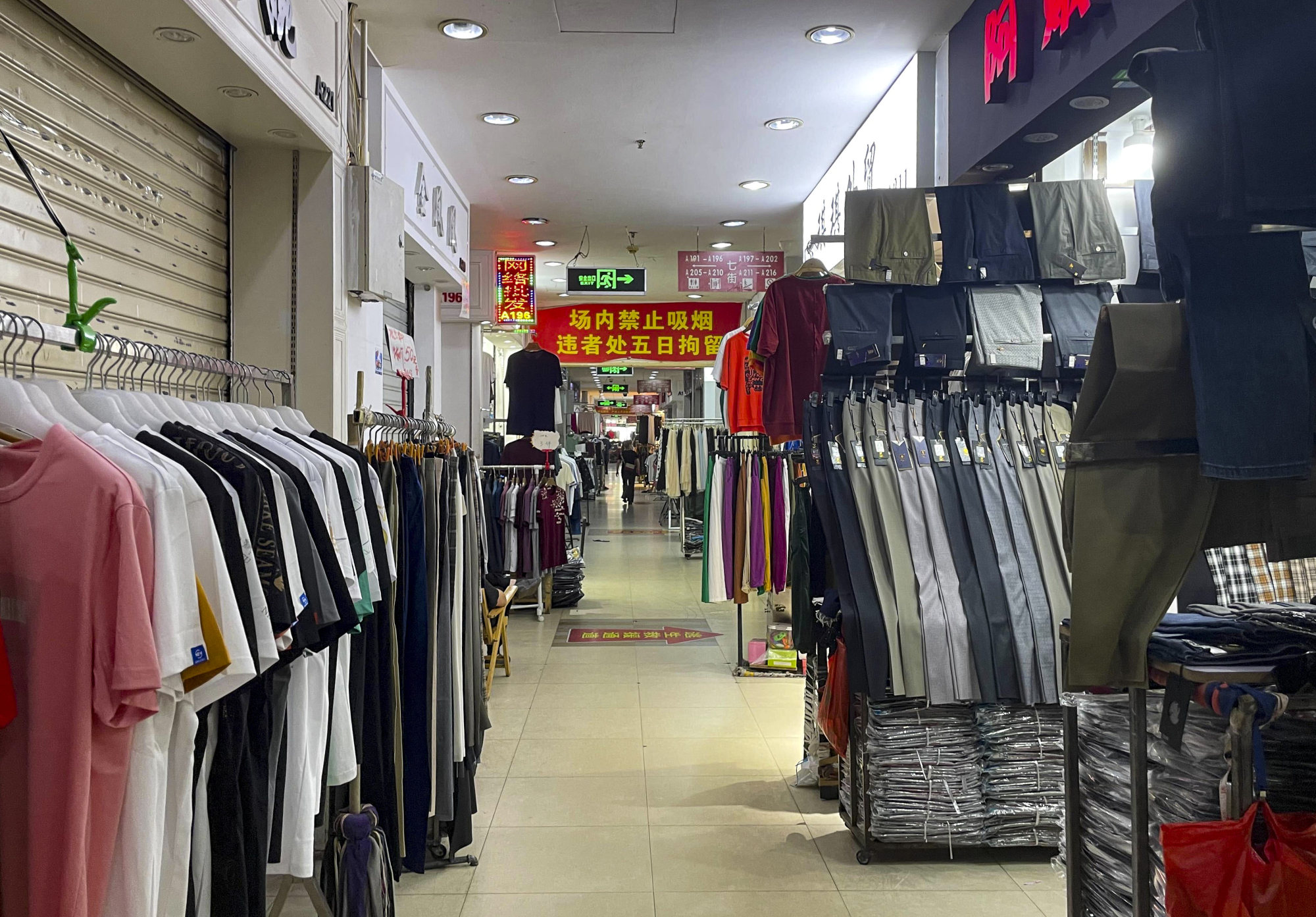 China’s once-booming clothing markets face a reckoning amid post ...