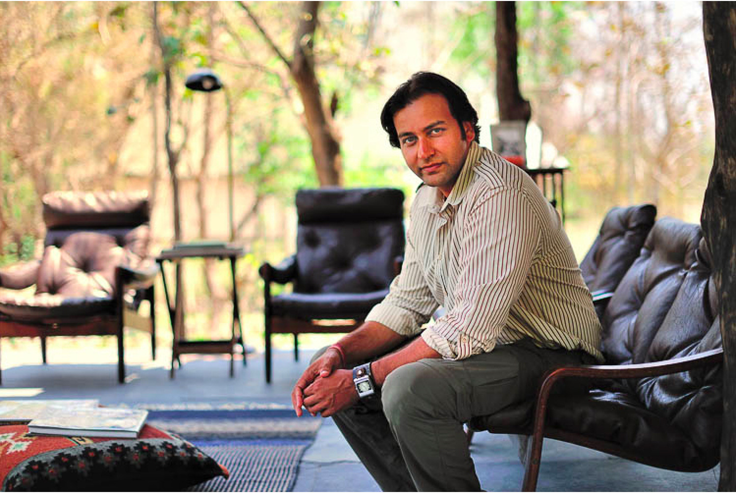 Amit Sankhala is trustee of the Tiger Trust and manages Bandhavgarh Jungle Lodge and Kanha Jungle Lodge. Like his father and grandfather, he is regarded as an important Indian wildlife conservationist. Photo: Tiger Trust