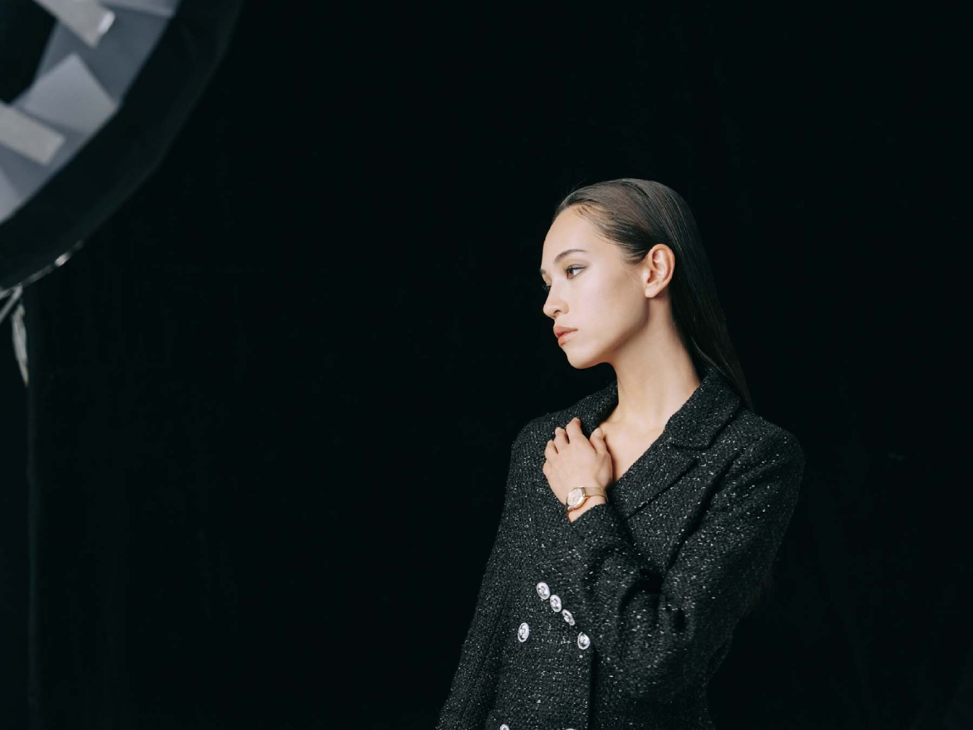 Kiko Mizuhara in the Omega campaign.