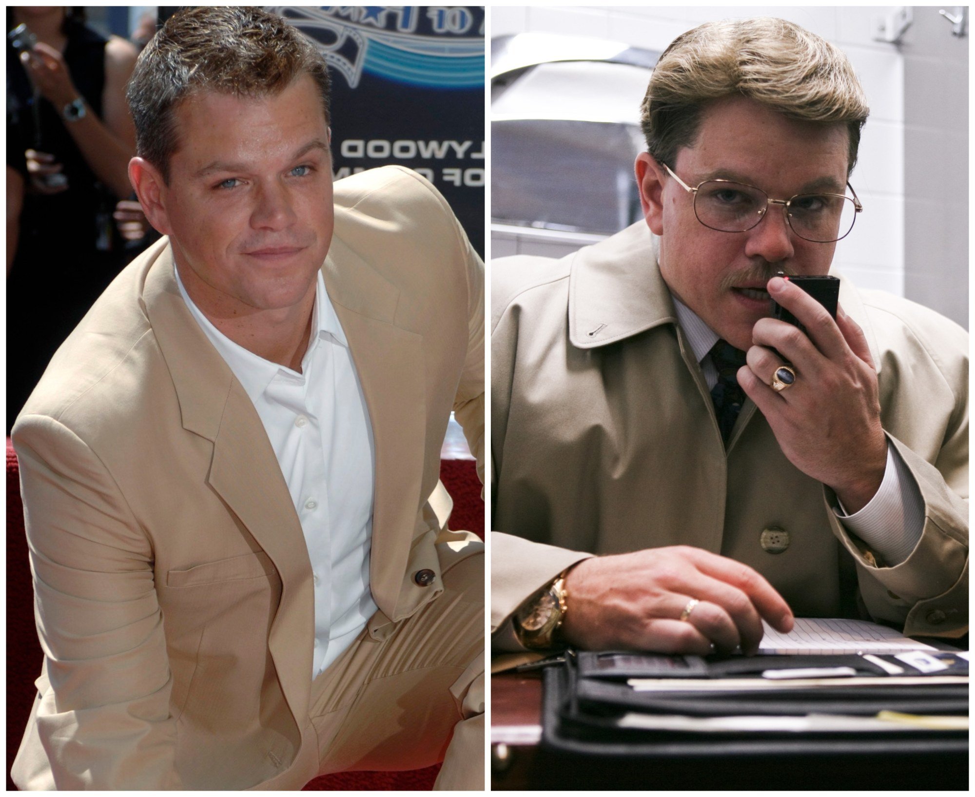 Matt Damon had to pack on 18kg for his role in The Informant! Photos: Reuters, Claudette Barius
