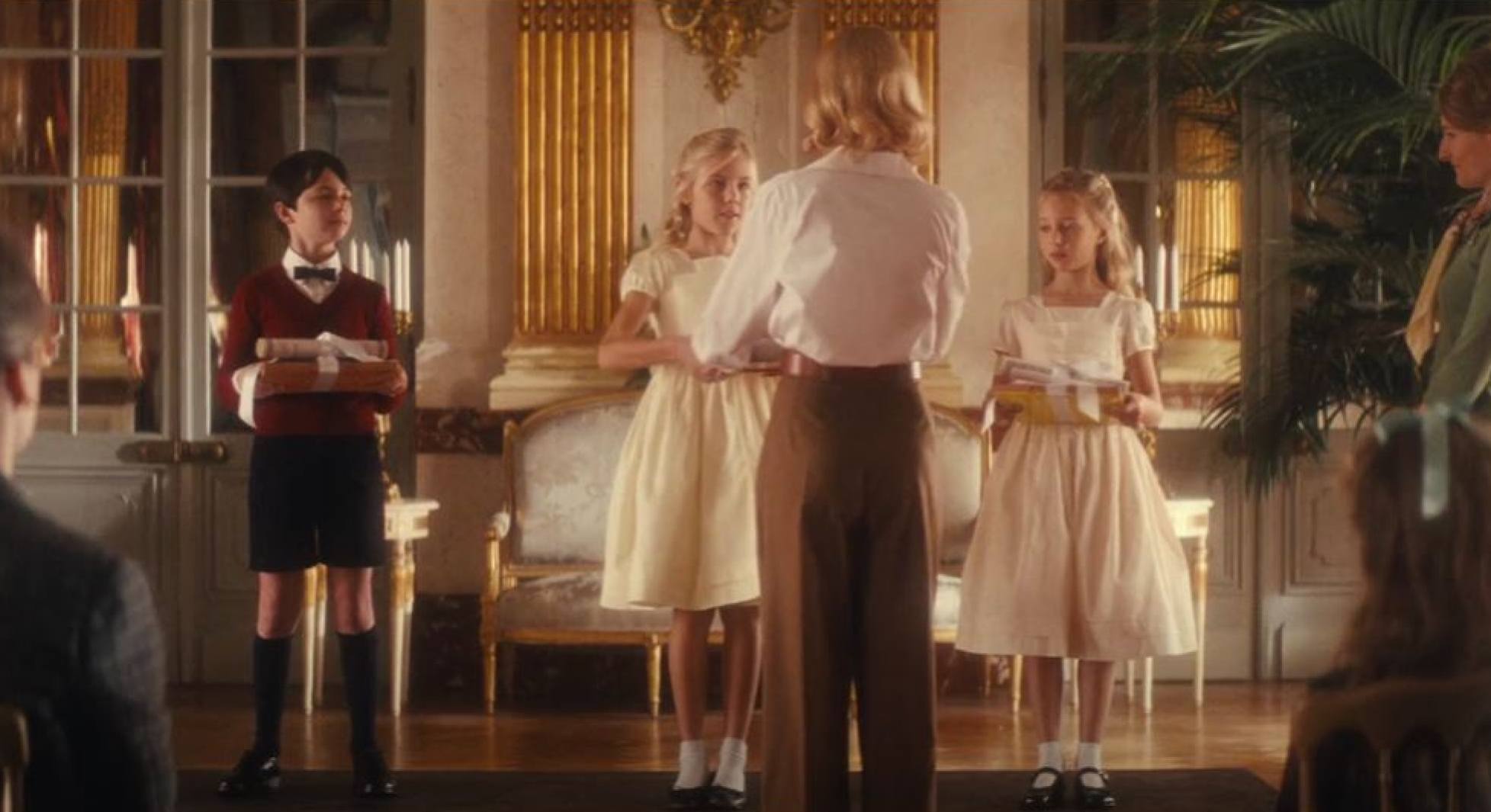 A still from Grace of Monaco shows a young Princess Maria Carolina and Princess Maria Chiara of Bourbon. Photo: YRF Entertainment