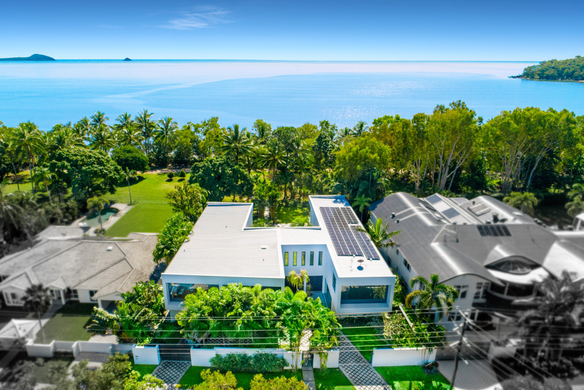 Queensland’s 50 Kewarra Street offers tranquillity, yet remains 20 minutes from an international airport. Photo: HubCo Media