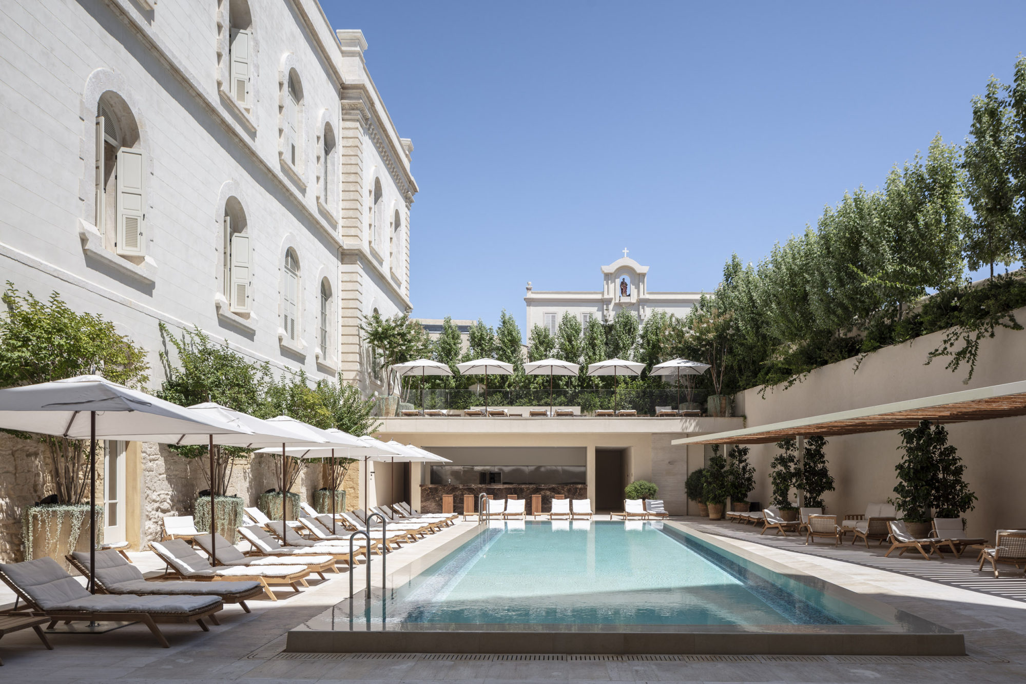 The pool at Jaffa Penthouse Pool in Tel Aviv. Photo: Handout