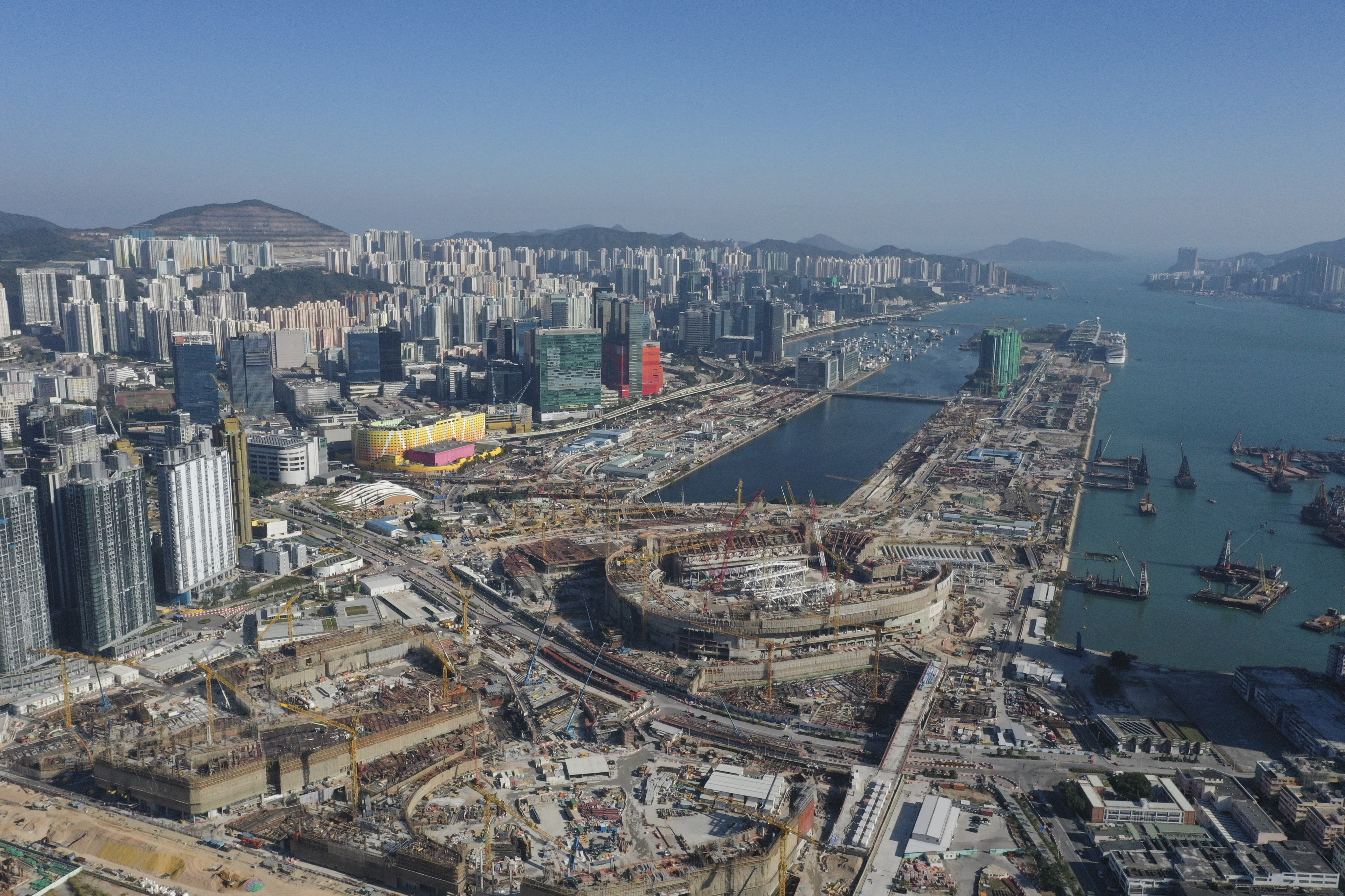 The site of the Kai Tak redevelopment, Kowloon, Hong Kong. Photo: SCMP/ Dickson Lee