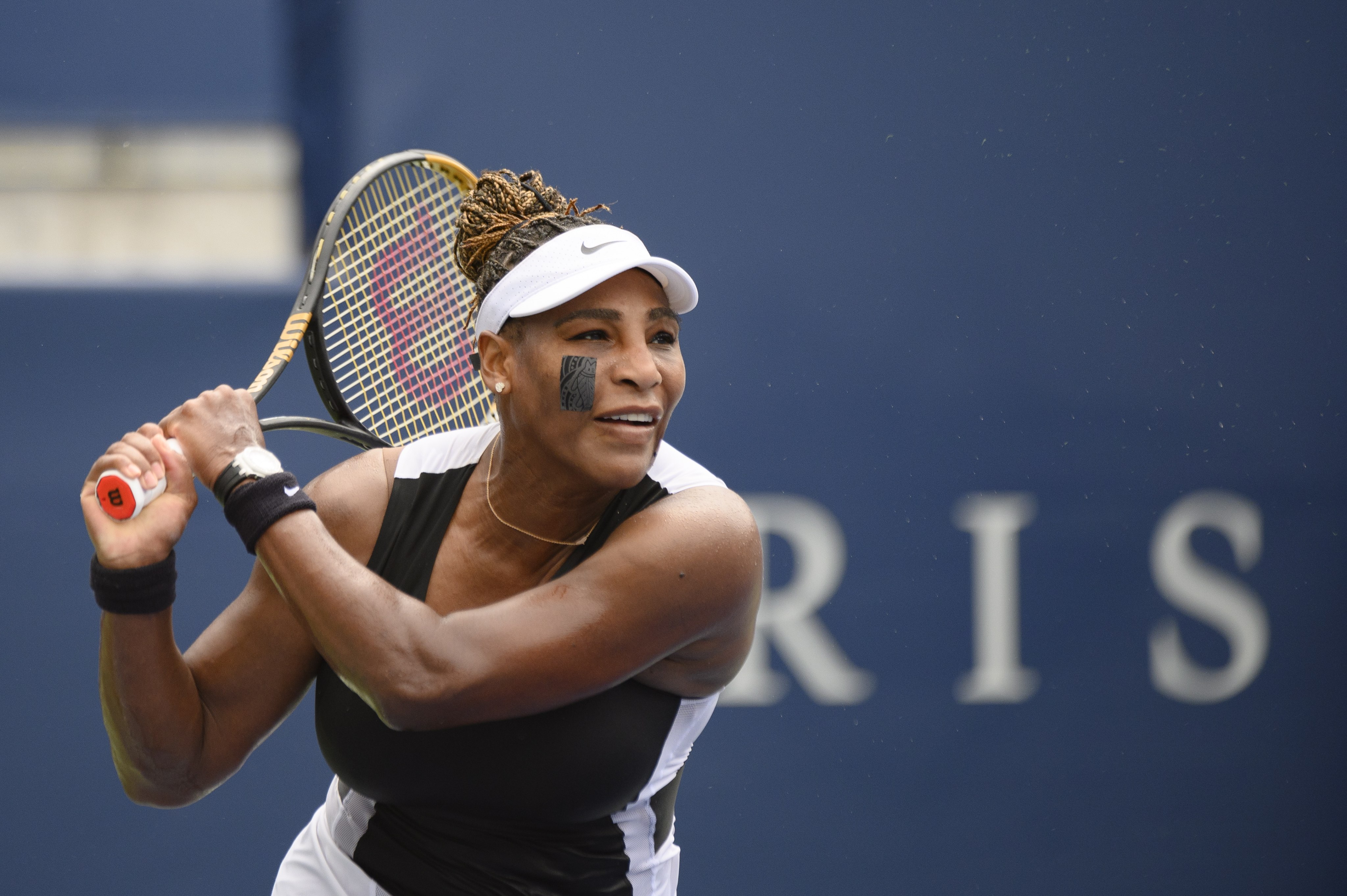 American tennis player Serena Williams in action against Spain’s Nuria Parrizas-Diaz. Photo: dpa