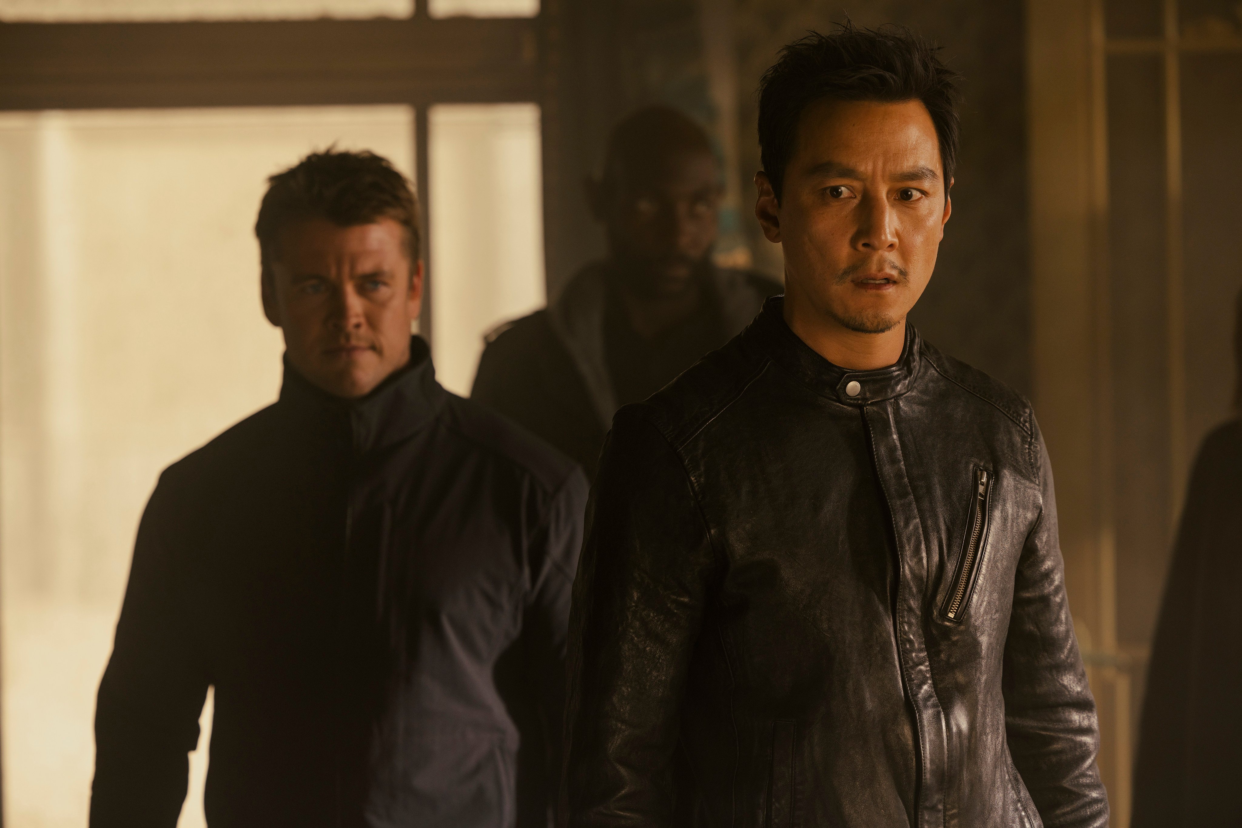Asian-American actor Daniel Wu (right) in Westworld Season 4. Photo: John Johnson/HBO