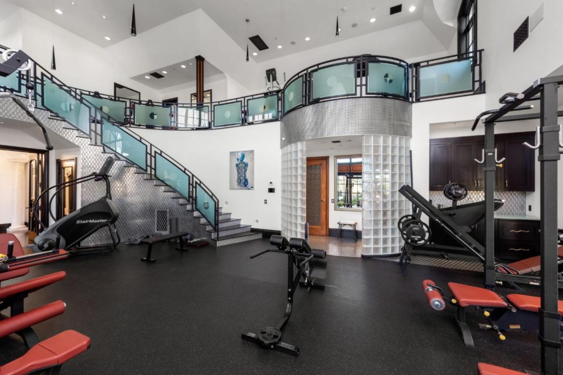 Jeffree Star's new $14.6 million mansion has a gym with two floors