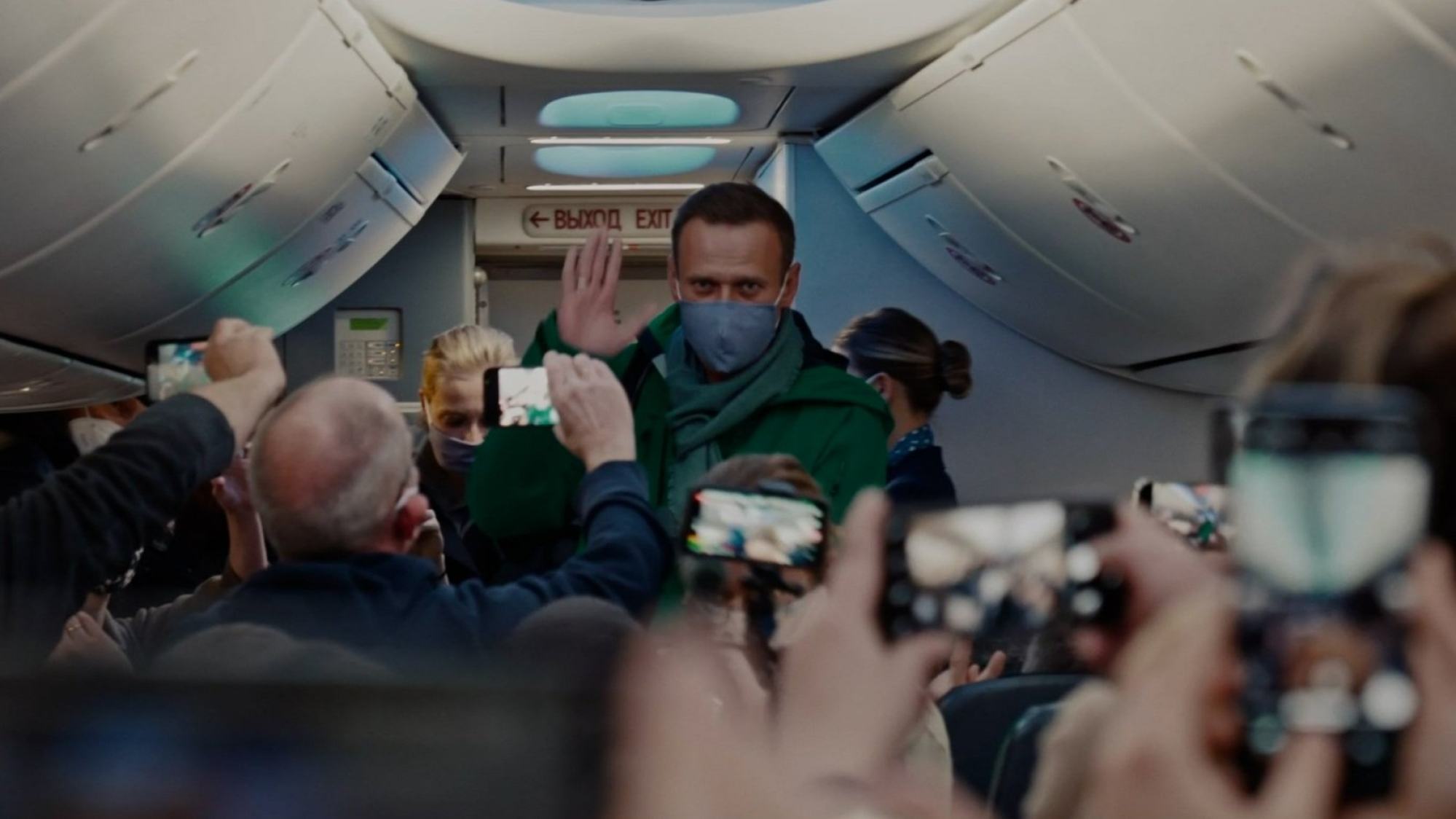 A still from Navalny.