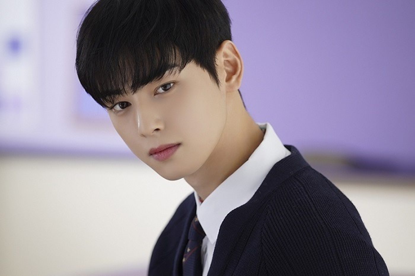 Cha Eun-woo in a still from True Beauty. Photo: tvN
