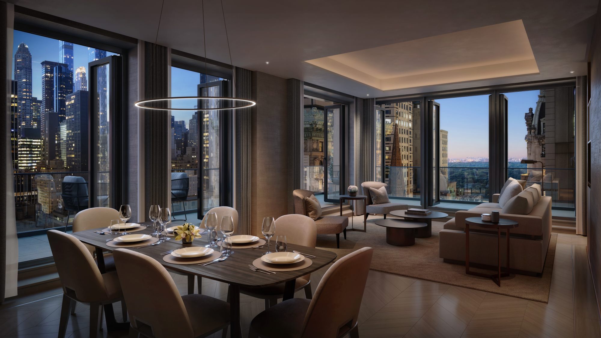 Inside New York’s uber-exclusive Mandarin Oriental 685 Fifth Avenue. Photo: DSHVO