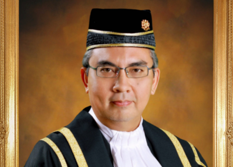Malaysian judge Nazlan Ghazali. Photo: Handout