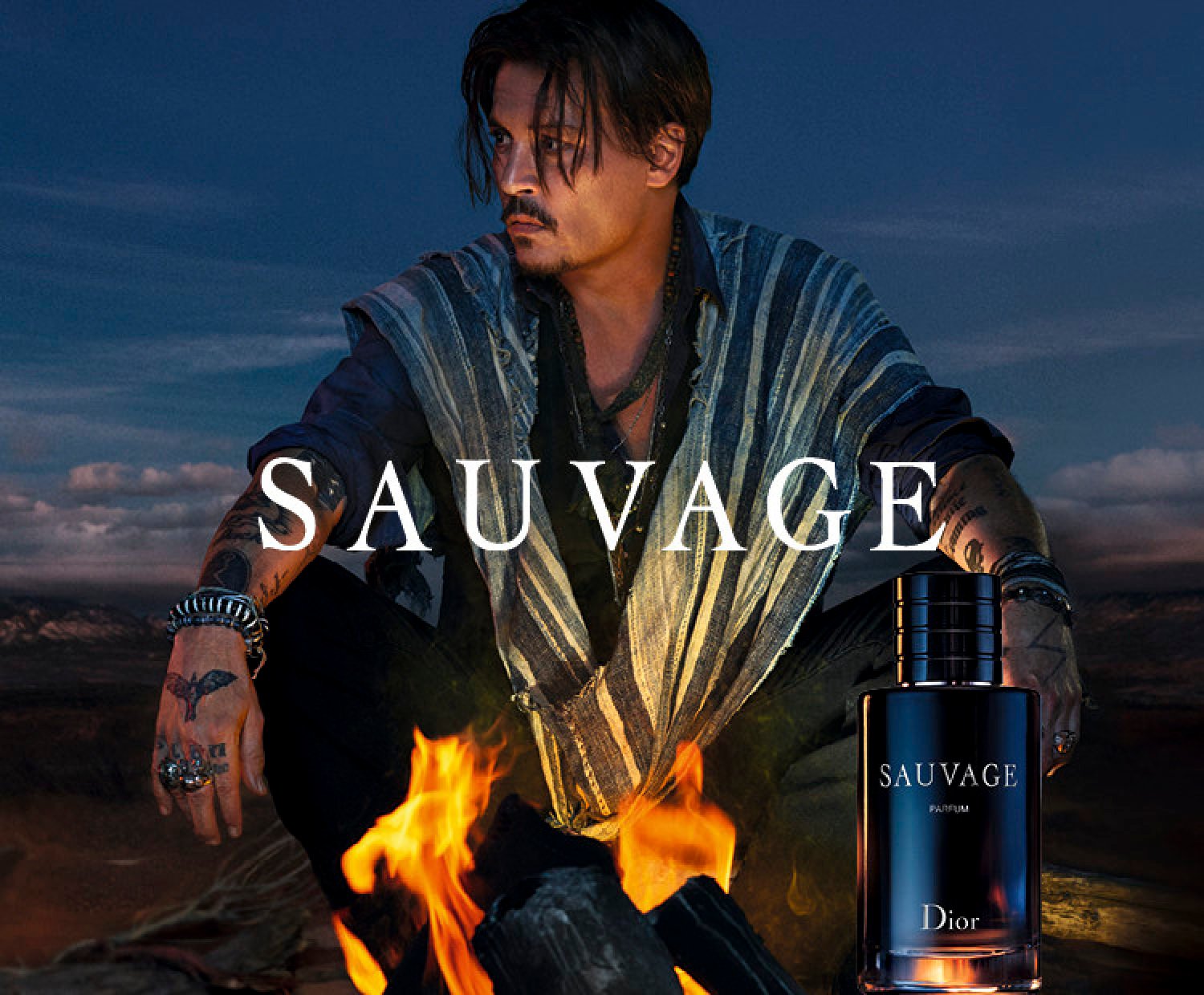 Johnny depp shop dior sauvage 2019