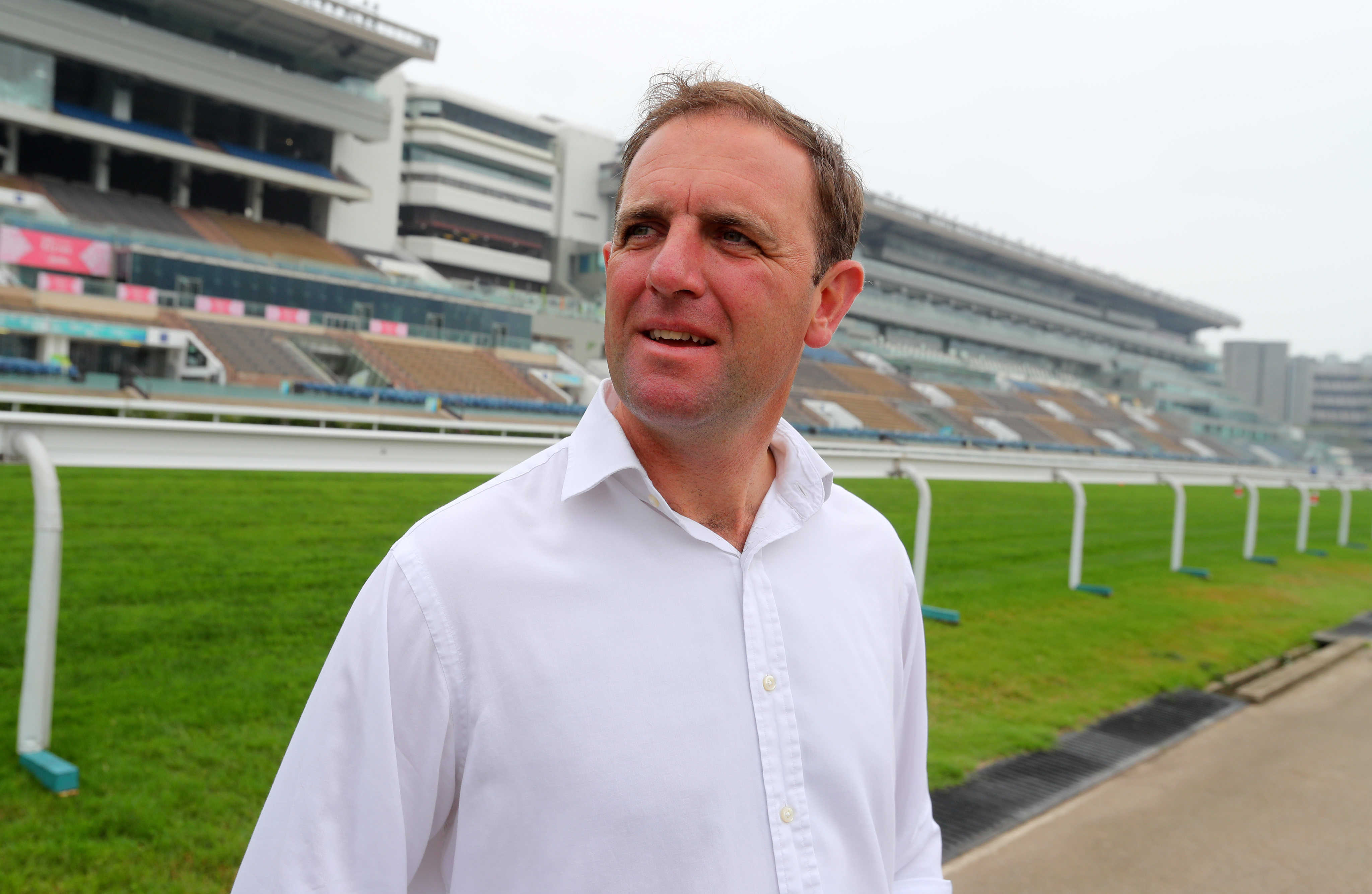 Trainer Charlie Appleby holds big chances in two Group One races in Europe on Sunday. Photo: Kenneth Chan