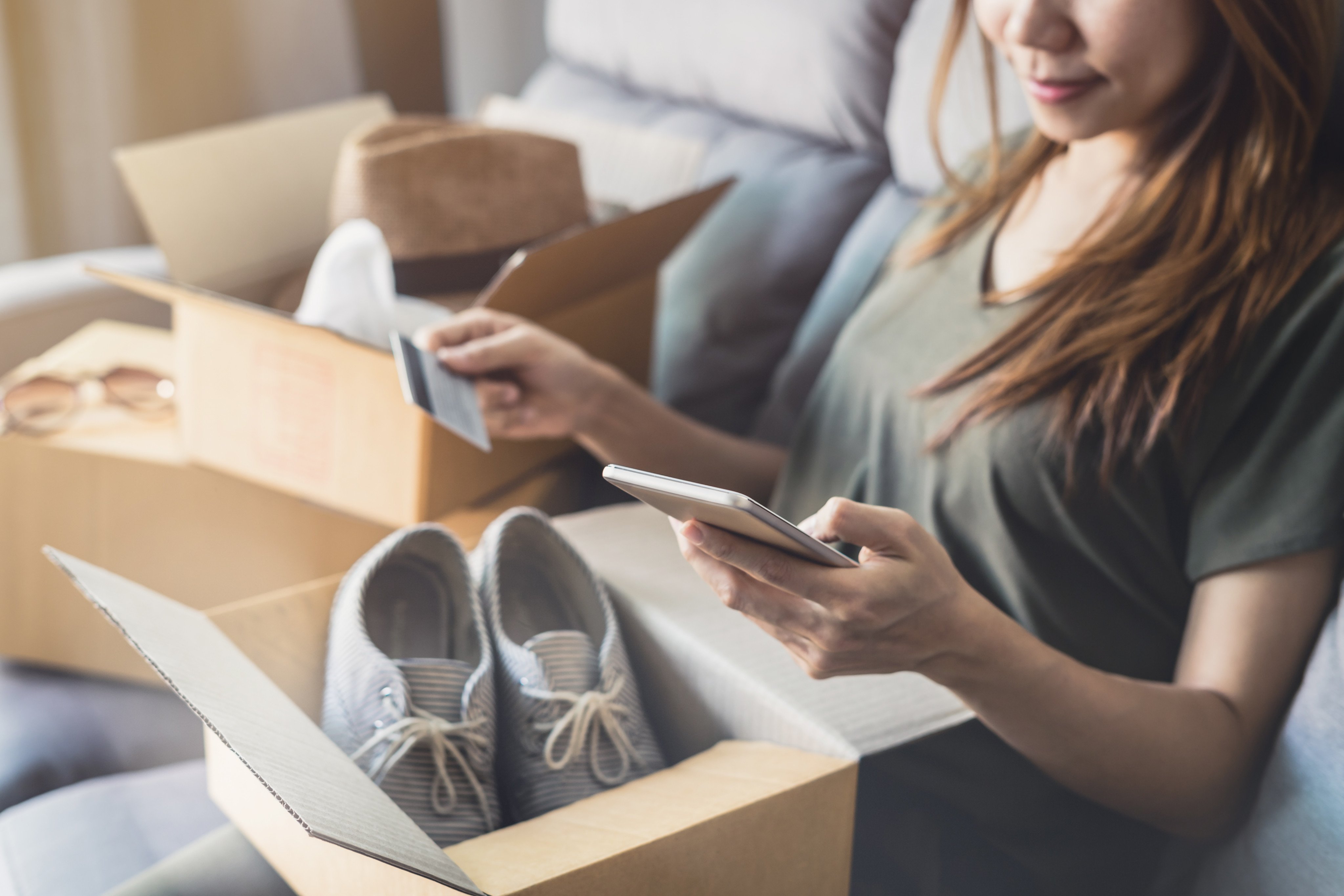 Free returns are ending as more online fast fashion retailers introduce a charge for returning goods. Photo: Shutterstock