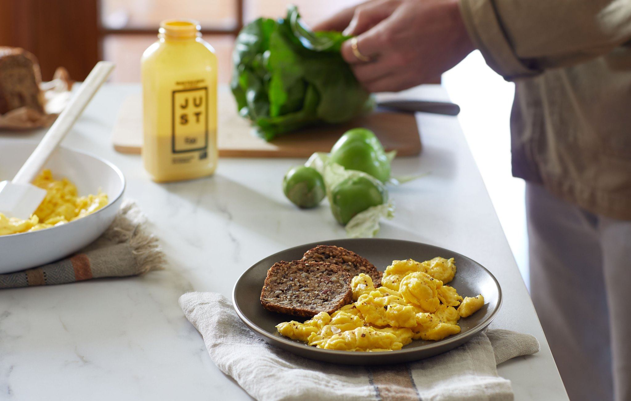 JUST aims to drop price of plant-based JUST Egg down to $4.99 a