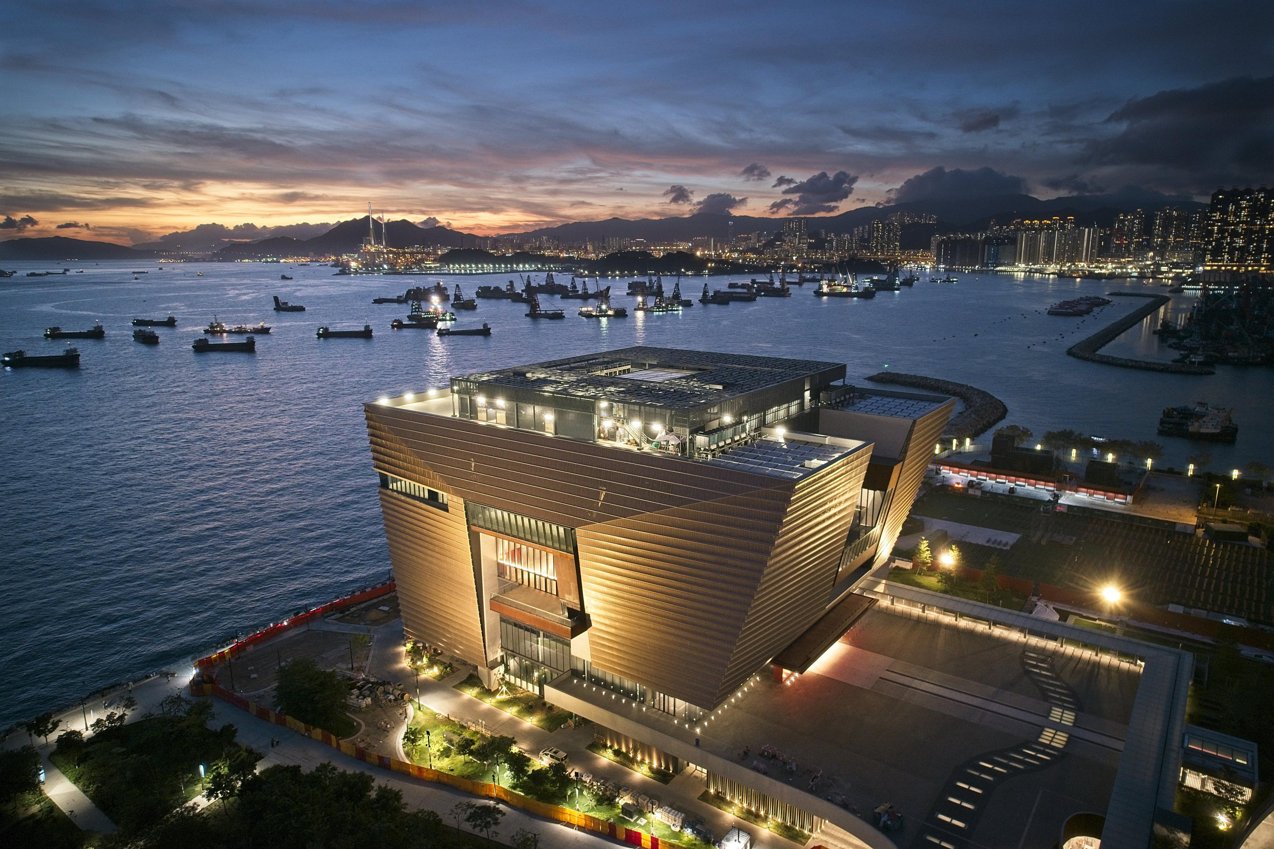 The Hong Kong Palace Museum, part of the West Kowloon Cultural District, is seen on May 29. A case study on West Kowloon could shed light on initial controversies and Hong Kong’s ambitions to become a hub for cultural exchange. Photo: Getty Images