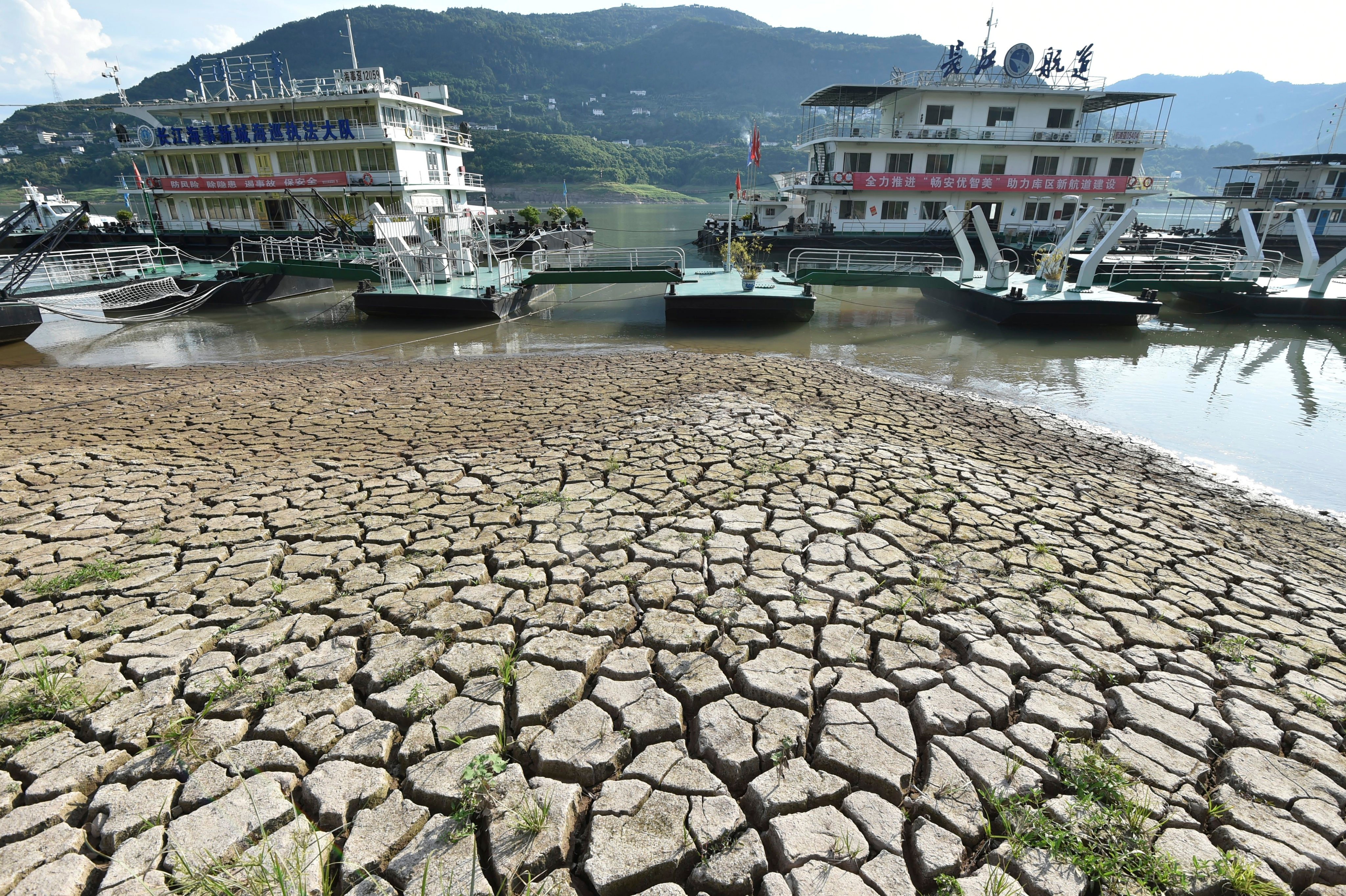 Parts of southern China have been gripped by heatwaves and drought in recent months. Photo: AP