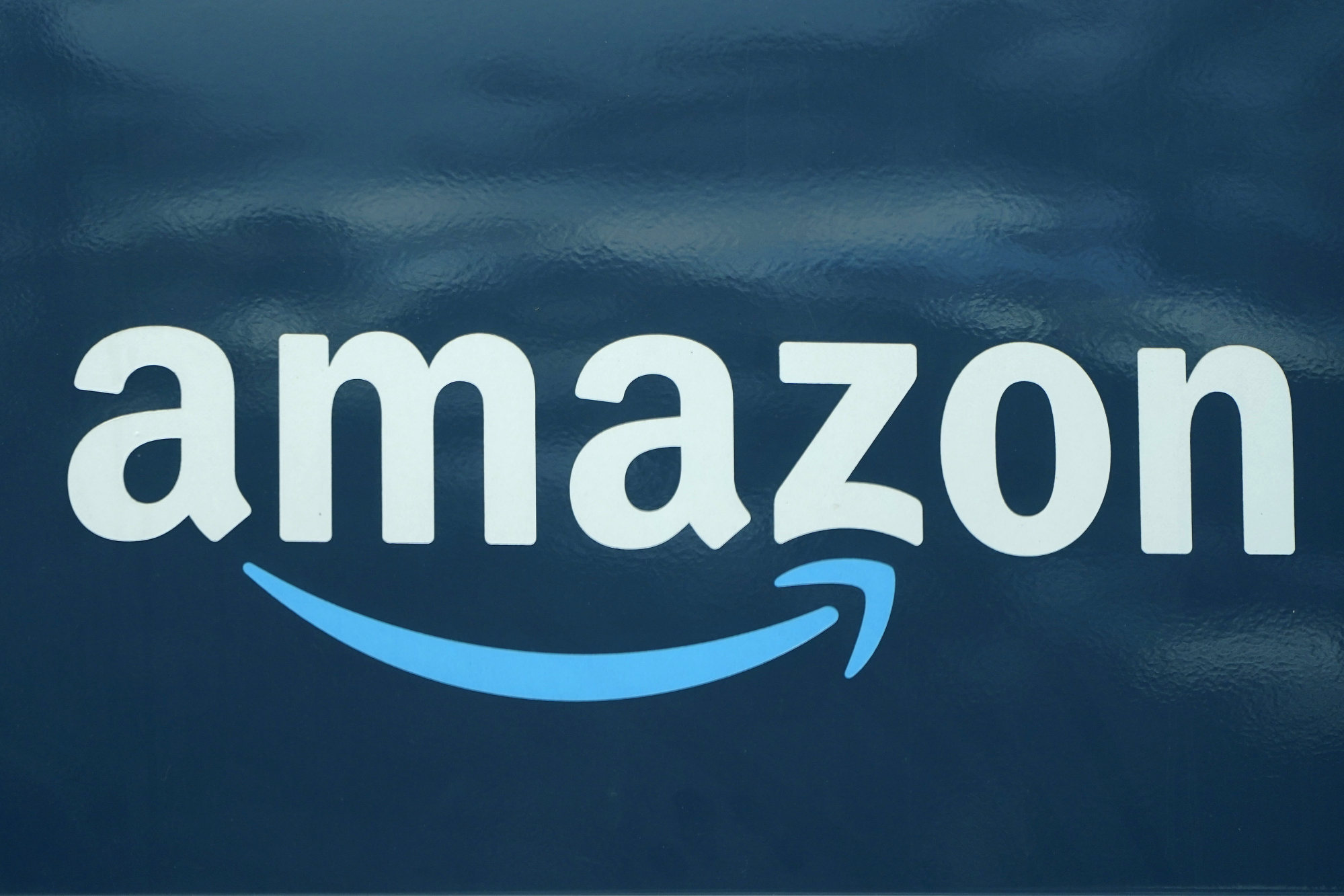 An Amazon logo appears on an Amazon delivery van in Boston, US, Oct. 1, 2020. Photo: AP