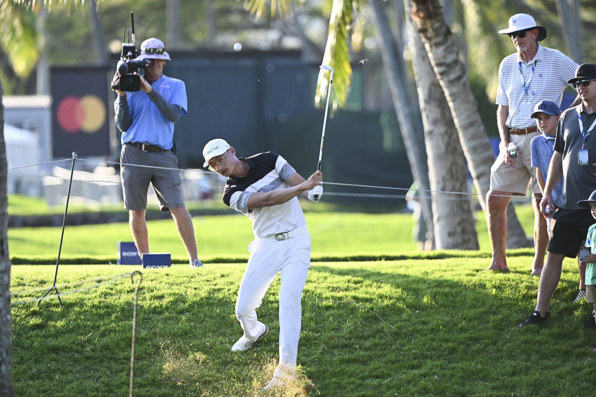 Li Haotong had planned to go home to China for a month, before hearing of his tour reprieve. Photo: Getty Images