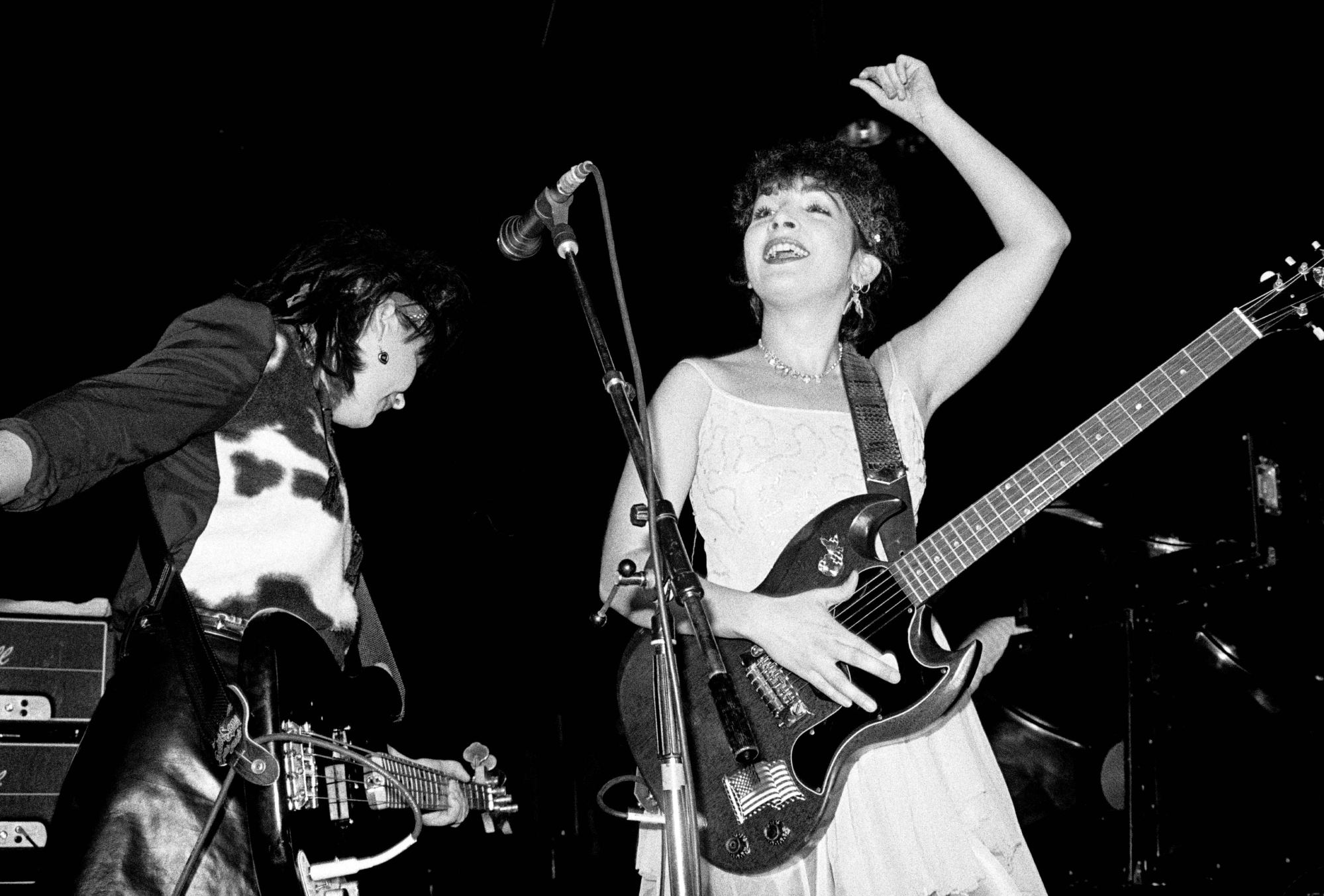 The Go-Go’s perform in 1982 in Copenhagen, Denmark. Photo: Getty Images