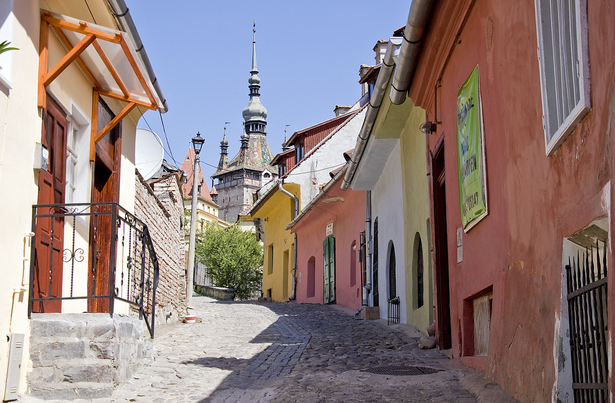 Sighisoara in Transylvania, Romania’s “Dracula” country. Photo: Tim Pile