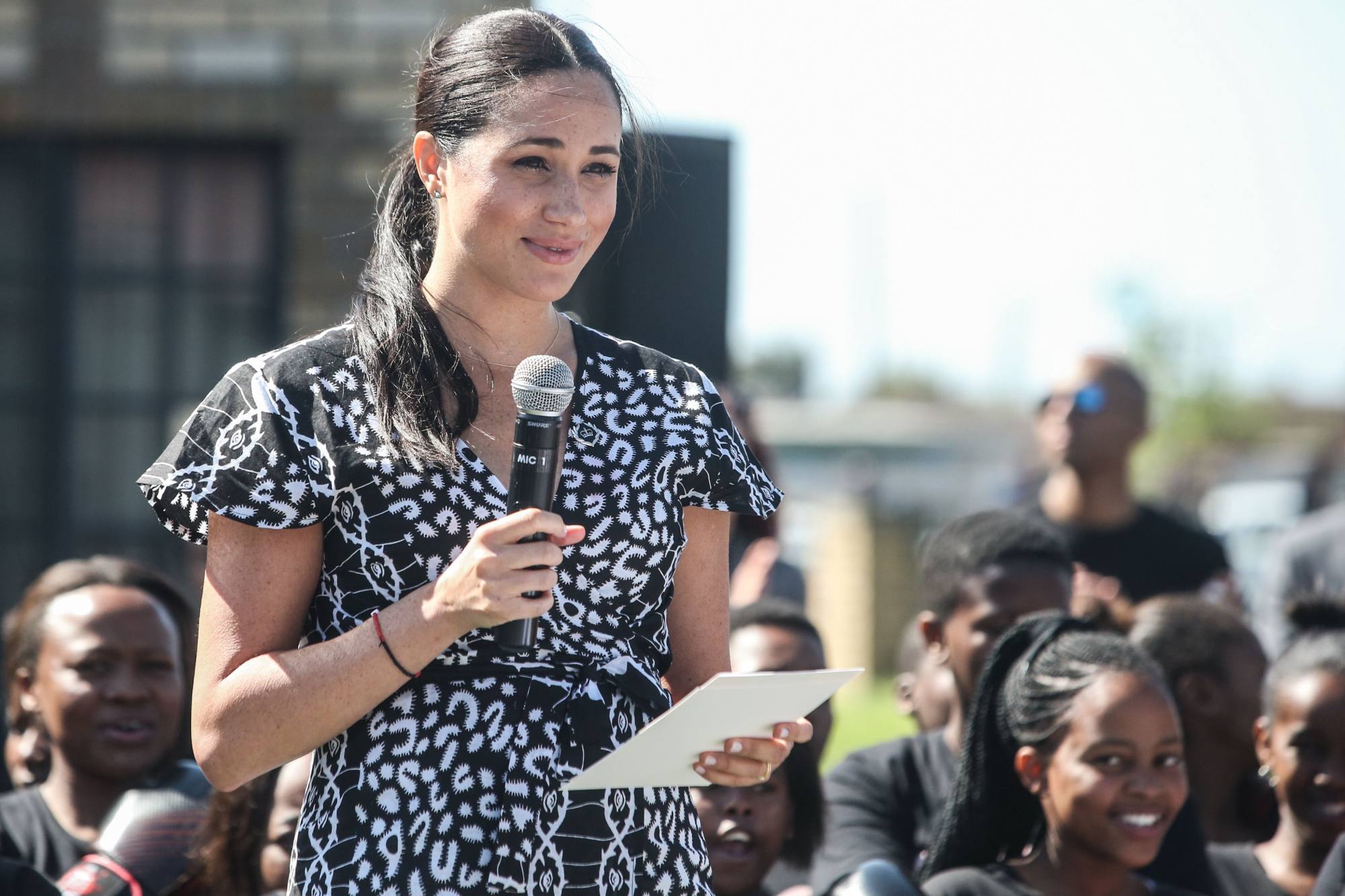 Meghan Markle speaks French and Spanish and has been advocating for women’s rights since she was 11 years old. Photo: AFP