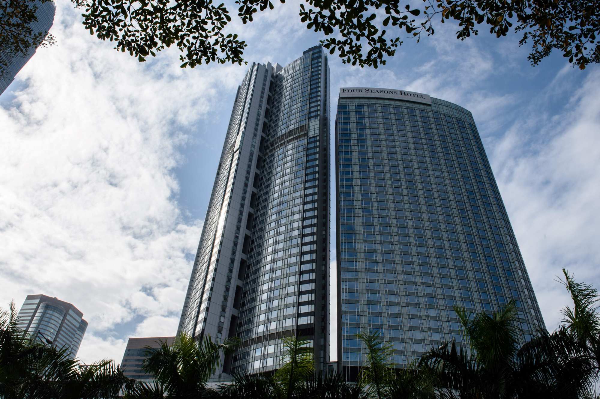 The Four Seasons Hotel in Hong Kong from where financier Xiao Jianhua went missing in January 2017. Photo: AFP