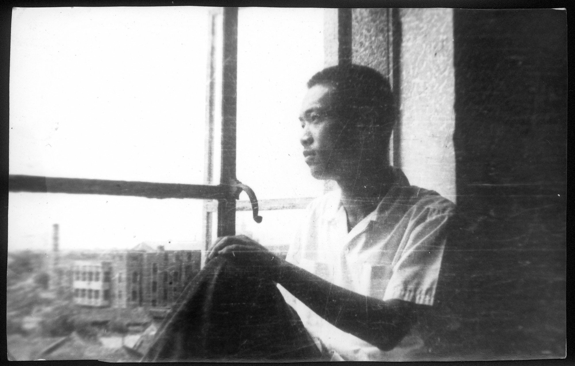 Bao Kun in a classroom in Beijing Fengfeng Middle School in 1969. Photo: Bao Kun